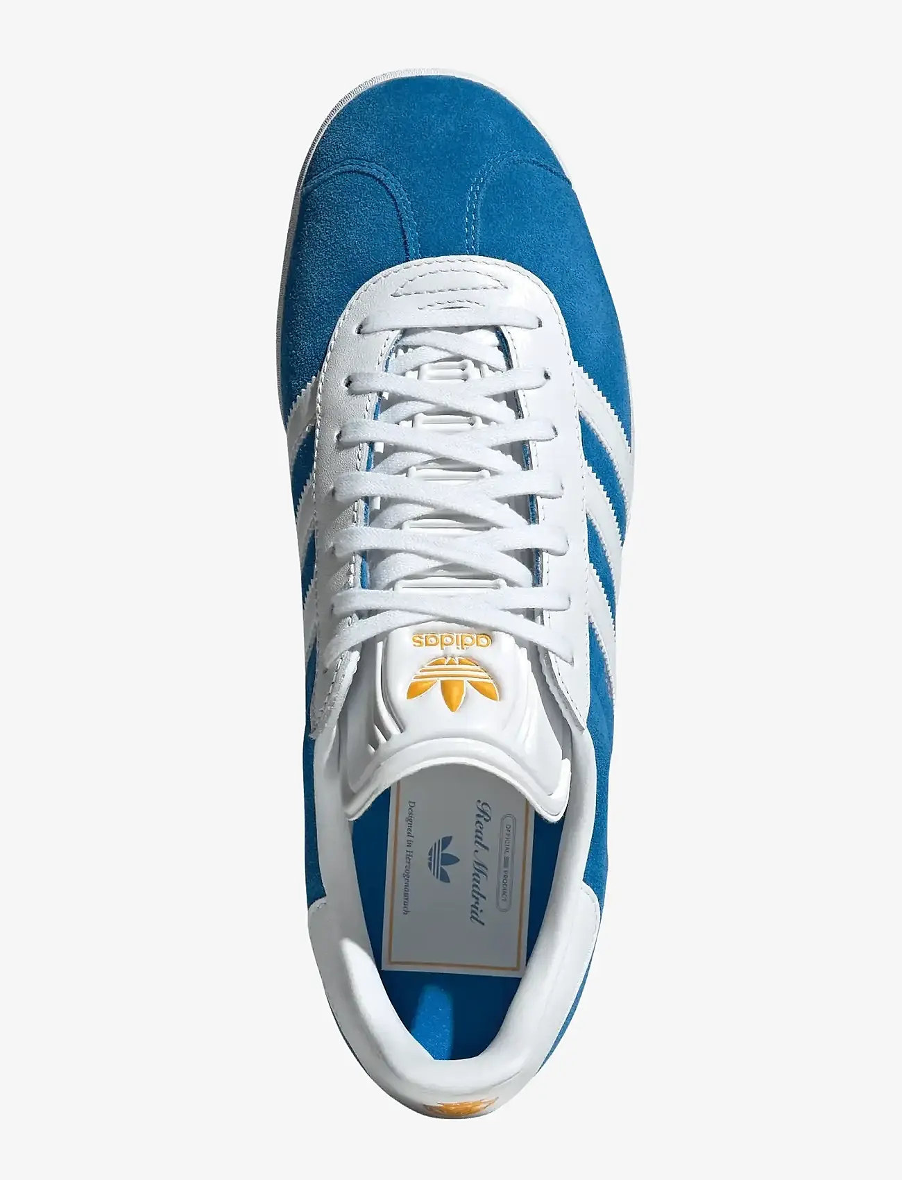 adidas Performance - GAZELLE - låga sneakers - blubir/ftwwht/creyel - 4