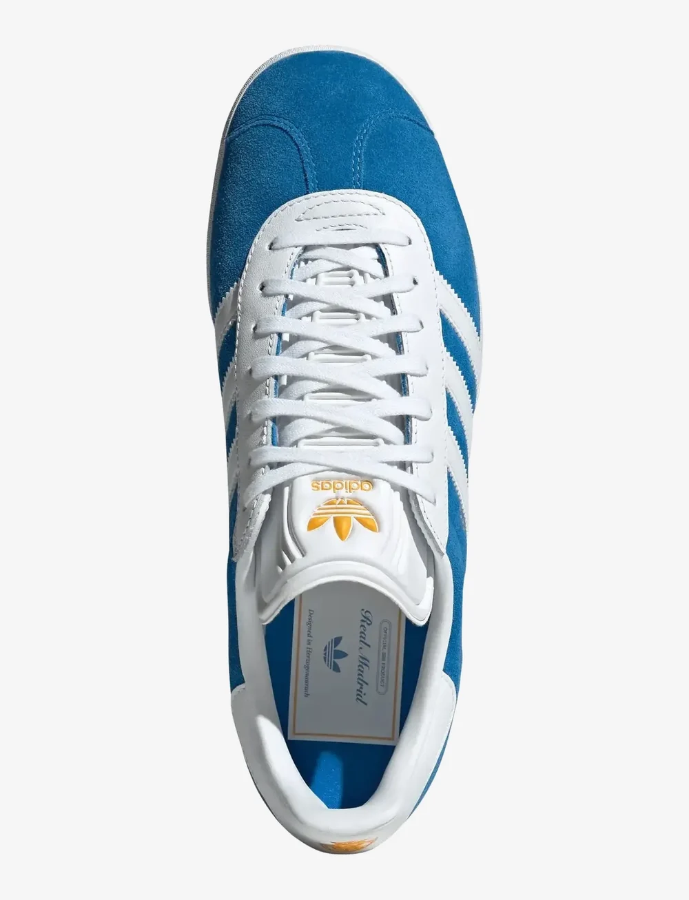 adidas Performance - GAZELLE - niedriger schnitt - blubir/ftwwht/creyel - 4