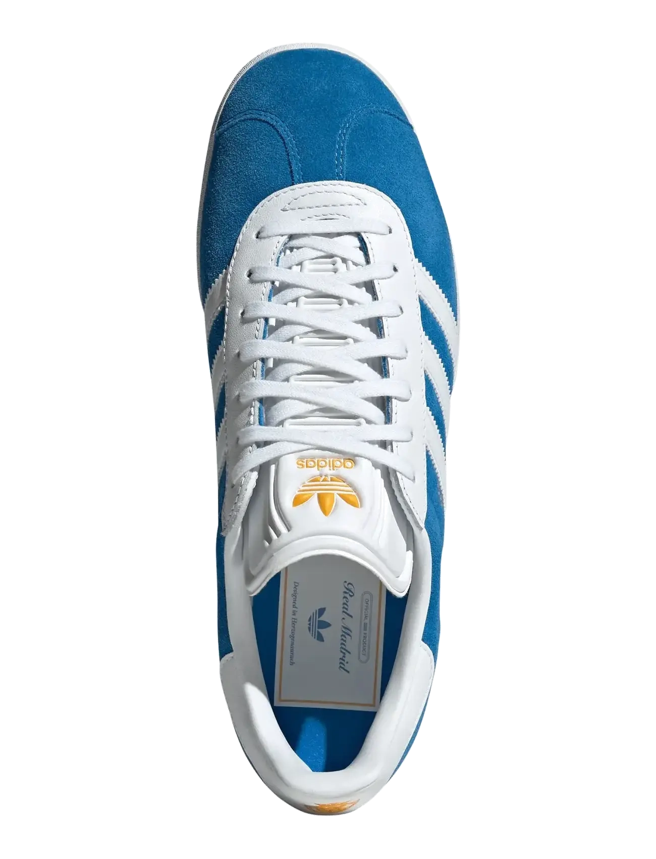 adidas Performance - GAZELLE - låga sneakers - blubir/ftwwht/creyel - 4