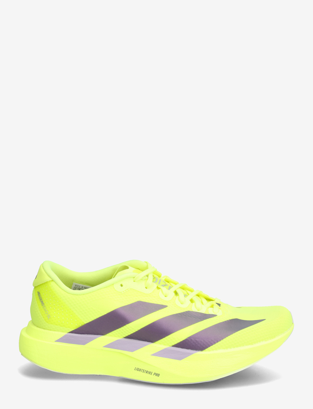 adidas Performance - Adizero EVO SL WOVEN W - løbesko - syello/aurplu/powplu - 1