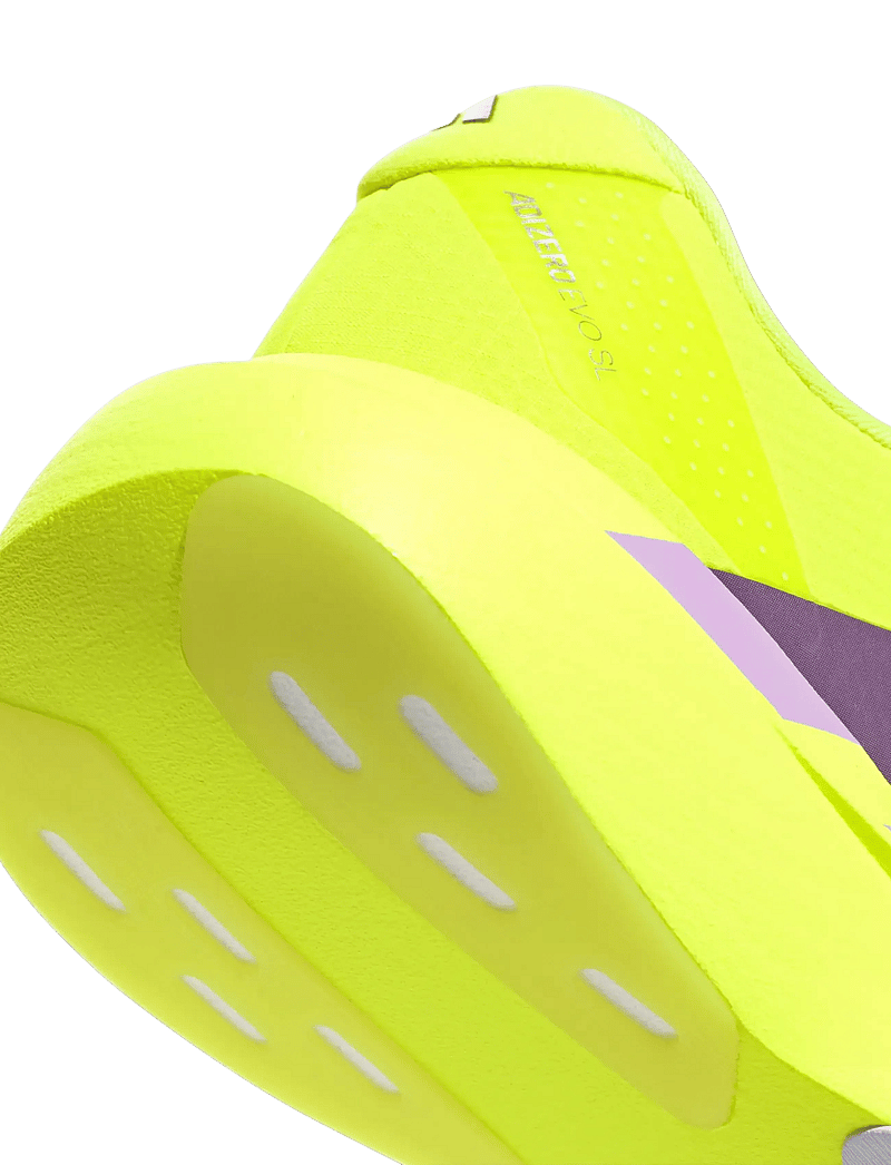 adidas Performance - Adizero EVO SL WOVEN W - laufschuhe - syello/aurplu/powplu - 5