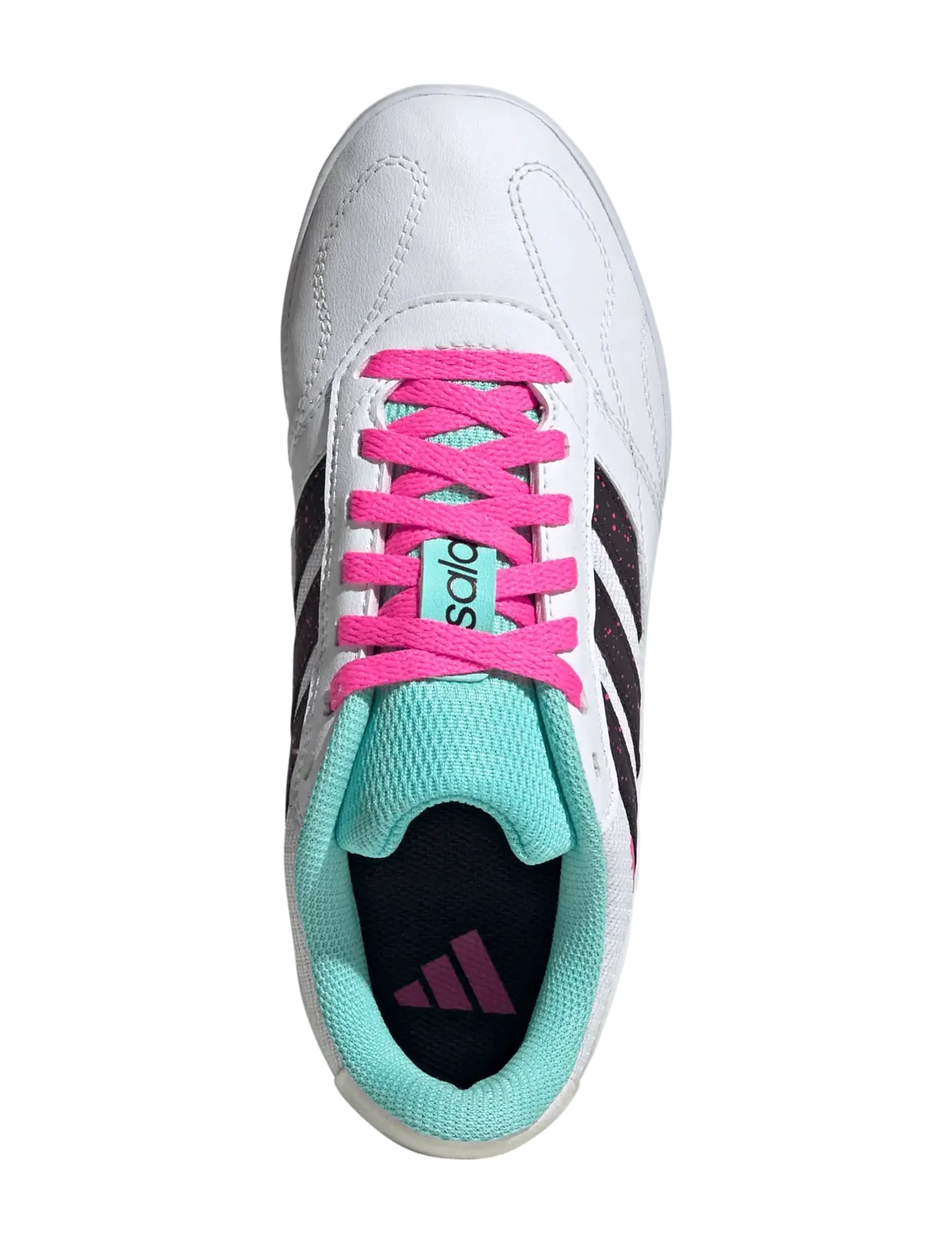 adidas Performance - SUPER SALA III J - football boots - ftwwht/aurbla/flaaqu - 4