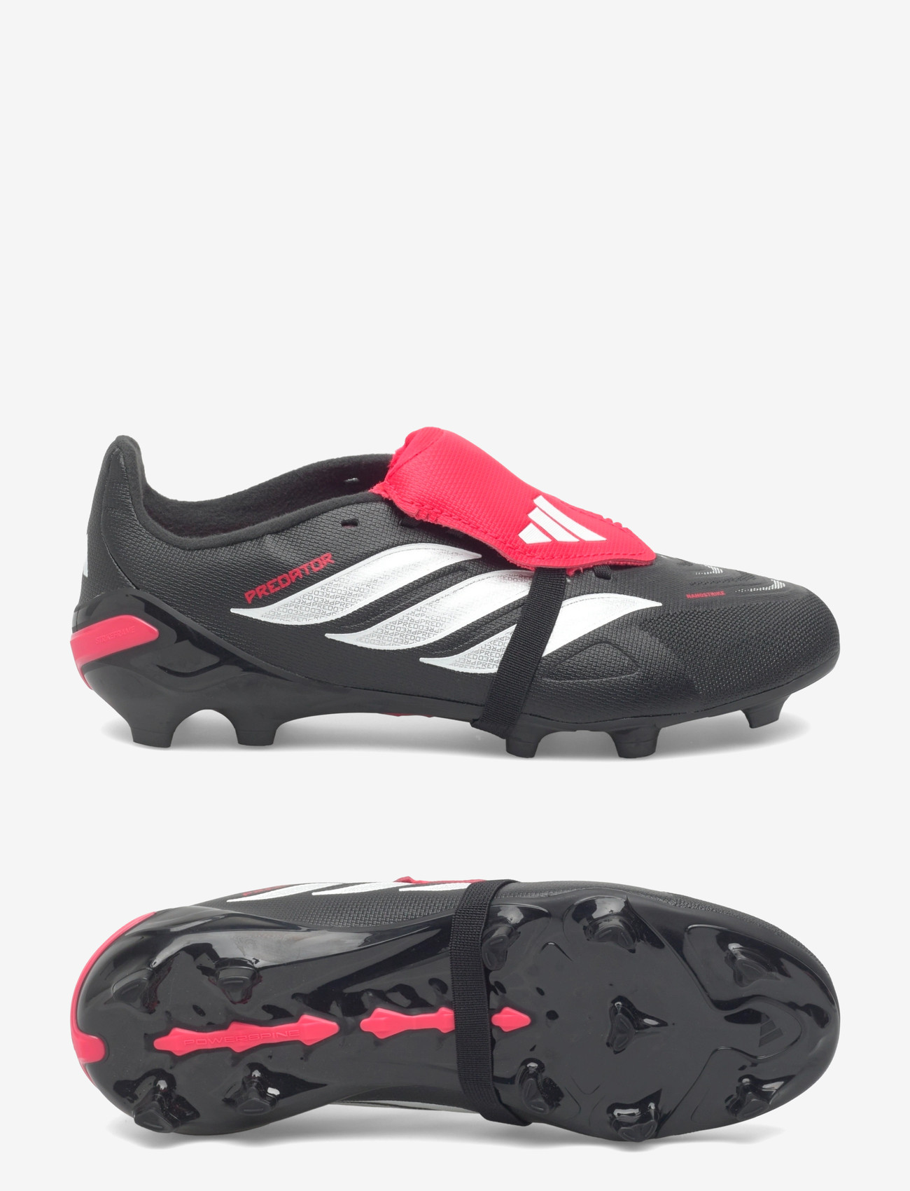 adidas Performance - PREDATOR LEAGUE FT FG J - jalgpalli puutsad - cblack/ftwwht/lucred - 0