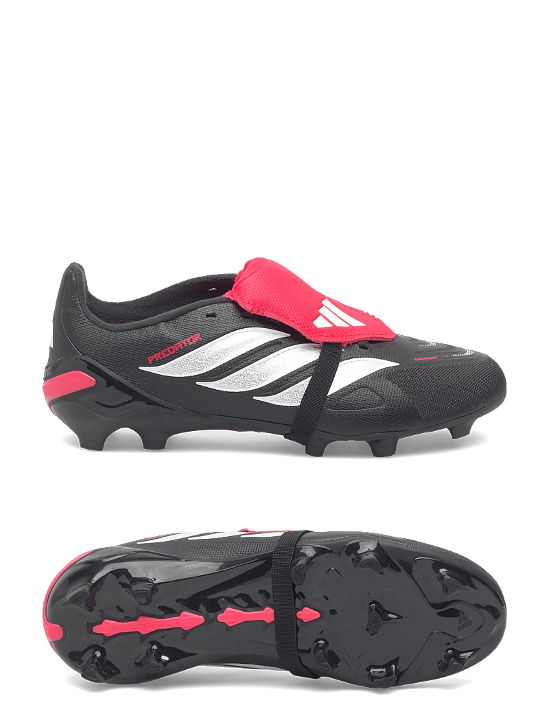 adidas Performance - PREDATOR LEAGUE FT FG J - jalgpalli puutsad - cblack/ftwwht/lucred - 0