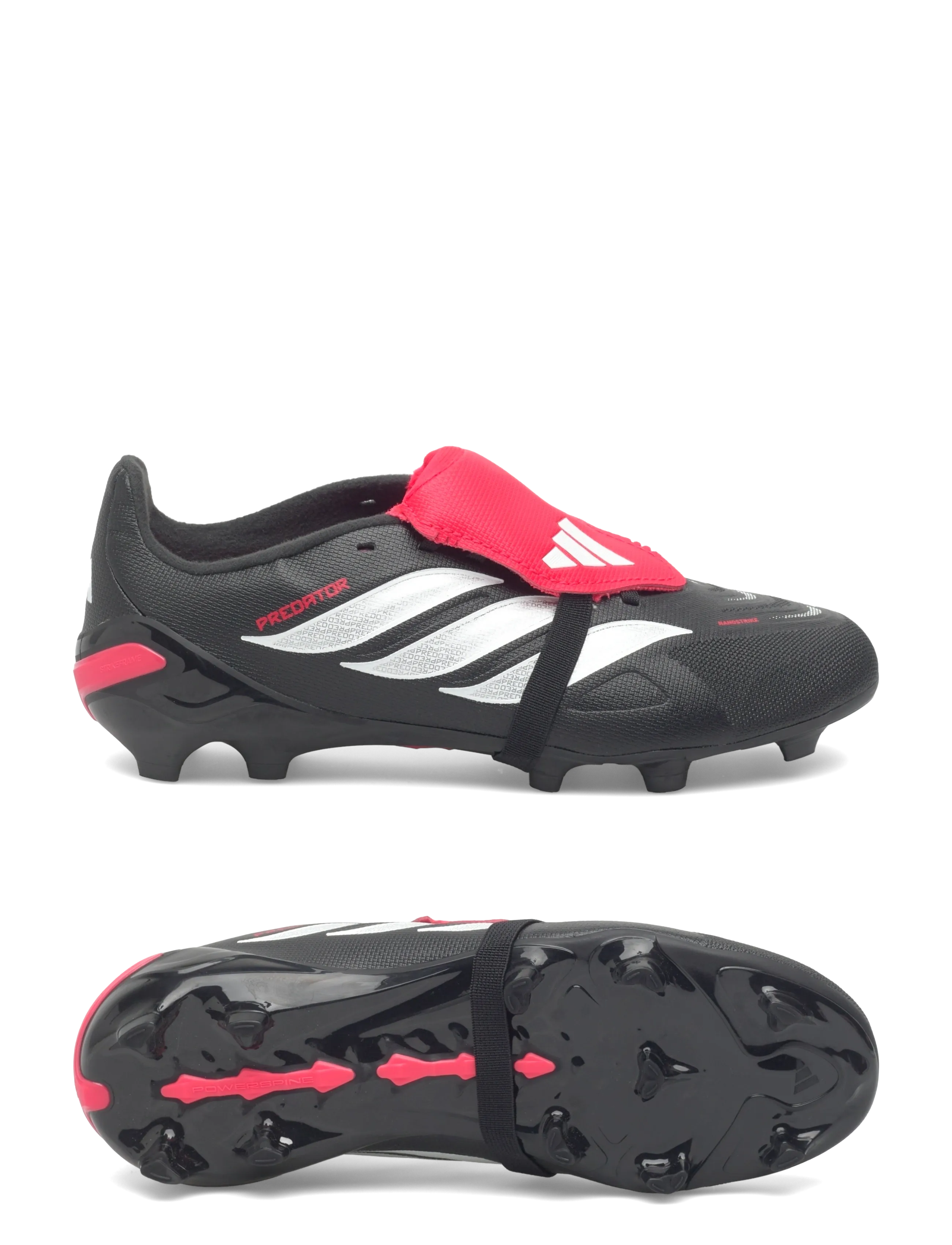 adidas Performance PREDATOR LEAGUE FT FG J - 4 for 3 - CBLACK/FTWWHT/LUCRED / black