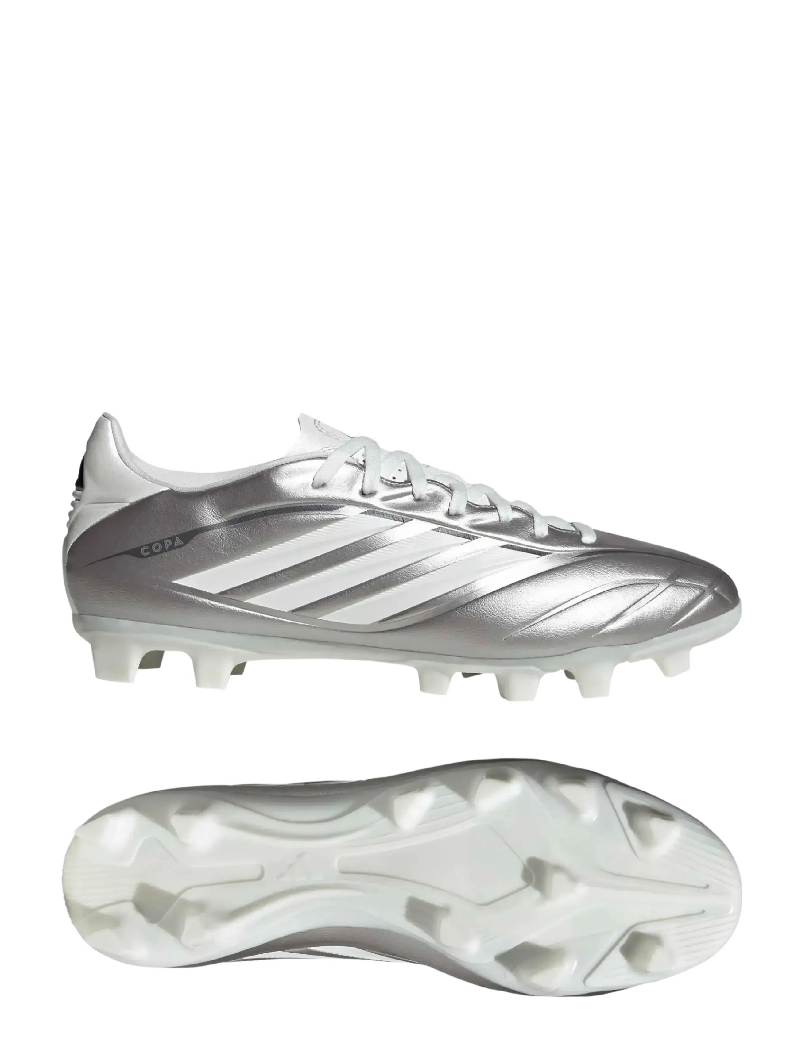 adidas Performance COPA PURE IV CLUB FG/MG - Schuhe - TAUMET/ZEROMT/NGTMET / silver