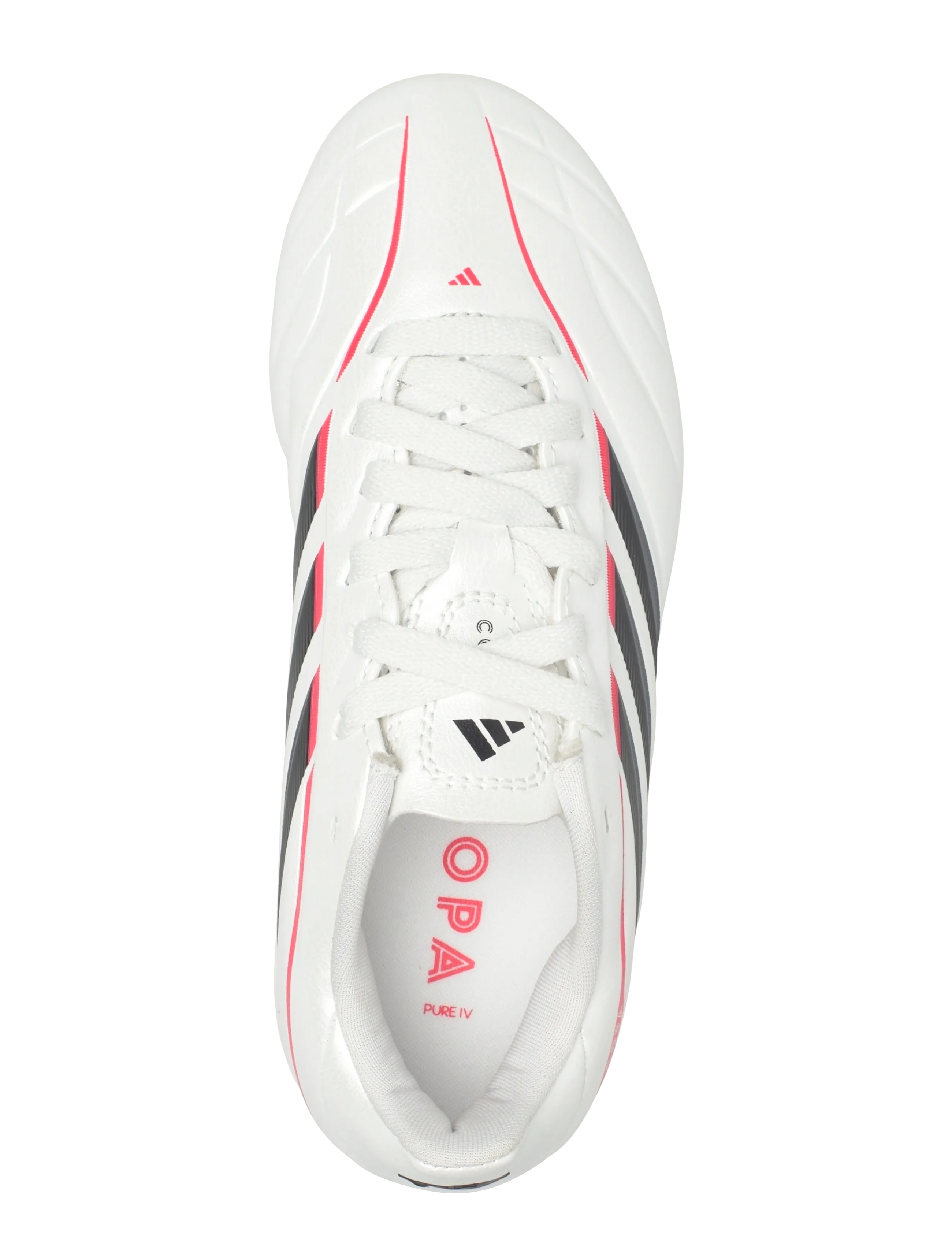 adidas Performance - COPA PURE IV CLUB FG/MG J - fótboltaskór - zeromt/cblack/lucred - 3