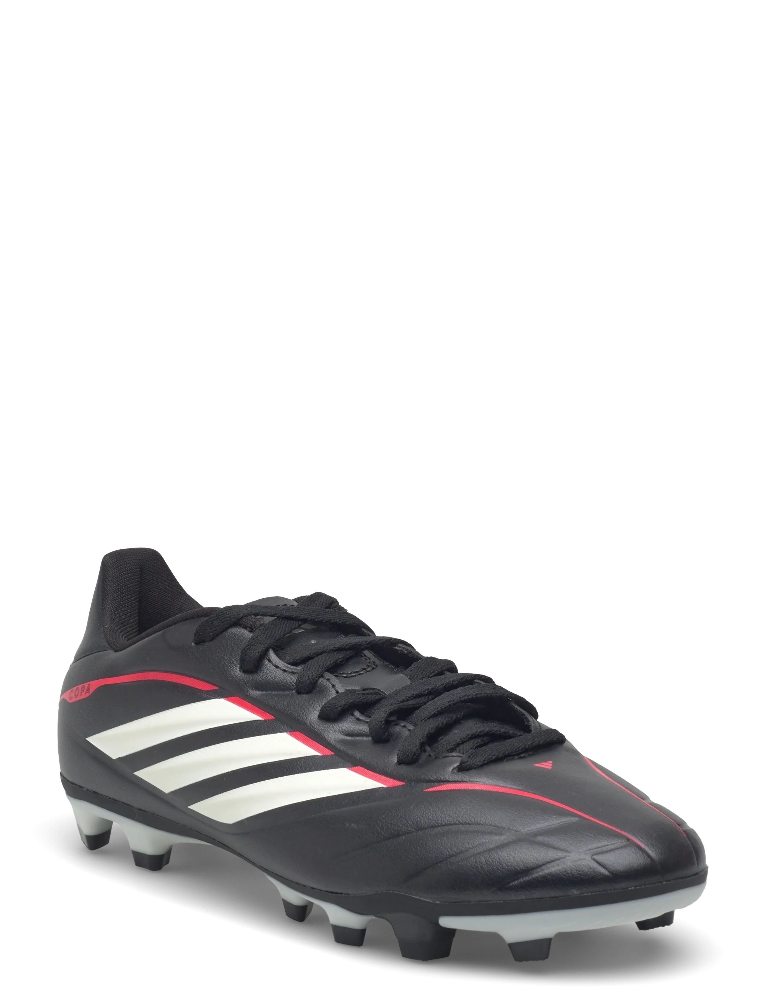 adidas Performance COPA PURE IV CLUB FG/MG J - Sko - CBLACK/FTWWHT/LUCRED / black
