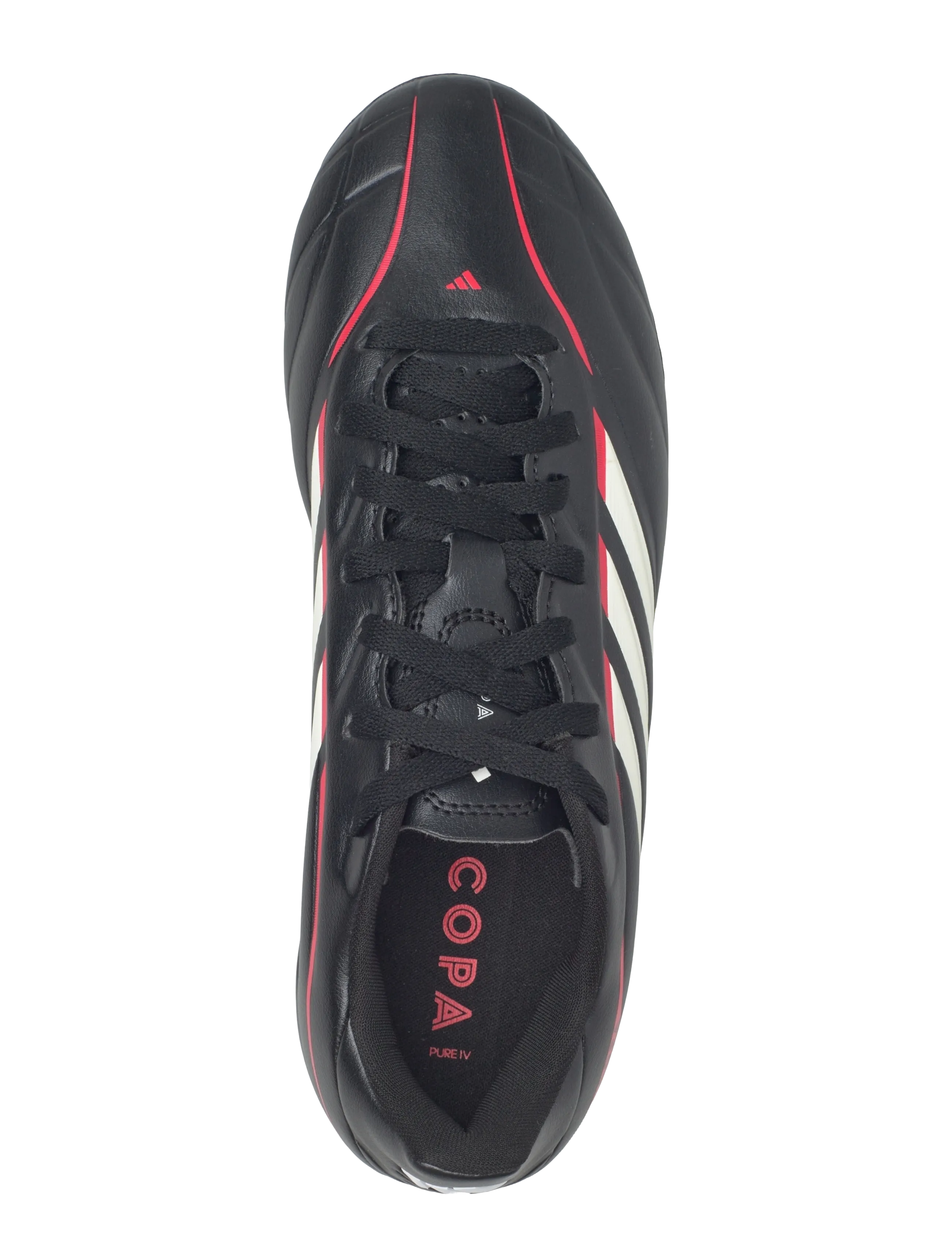 adidas Performance - COPA PURE IV CLUB FG/MG J - fodboldstøvler - cblack/ftwwht/lucred - 3