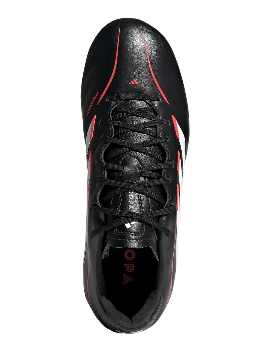 adidas Performance - COPA PURE IV LEAGUE FG J - football boots - cblack/ftwwht/lucred - 4