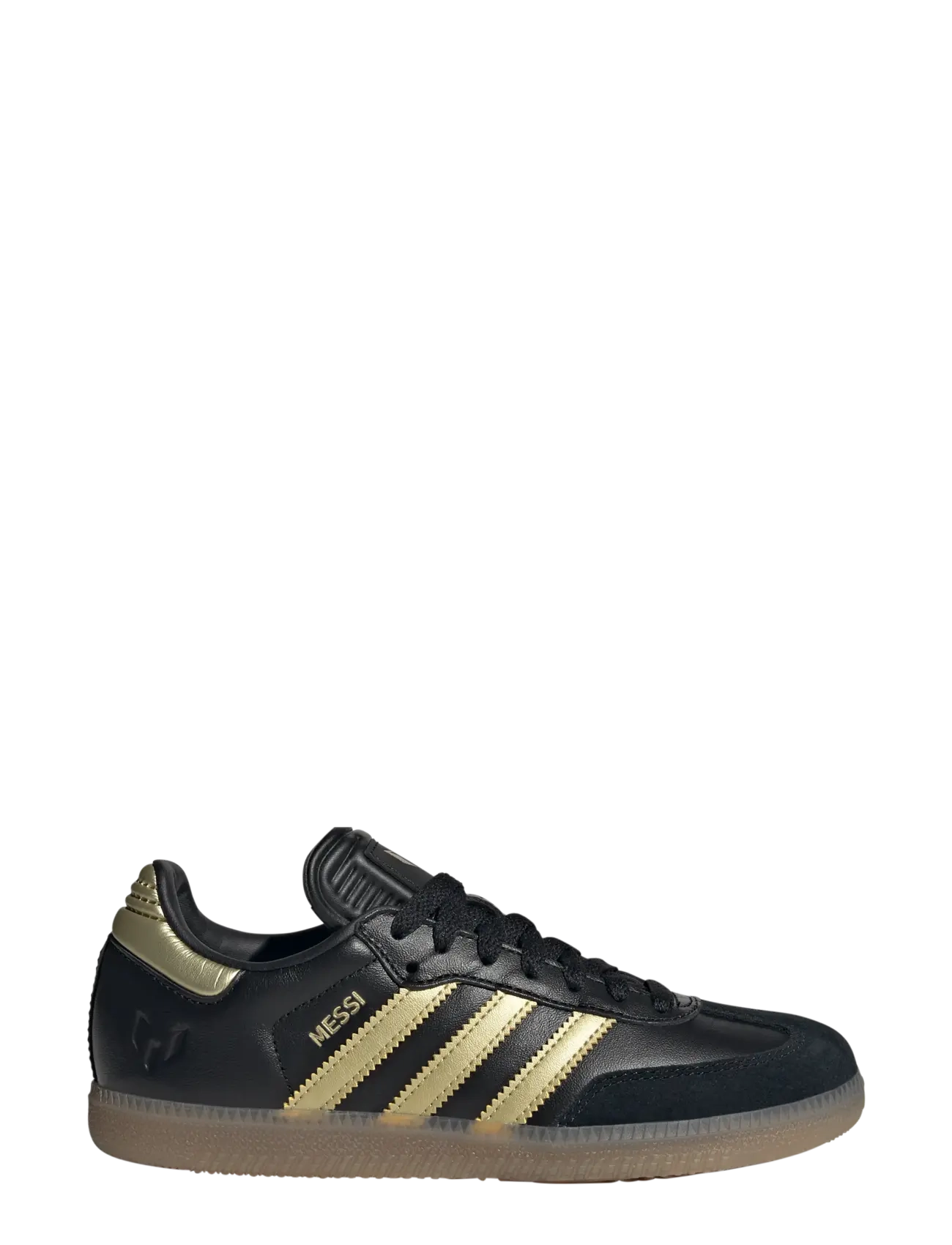 adidas Performance - SAMBA MESSI J - sommerschnäppchen - cblack/goldmt/gum4 - 1