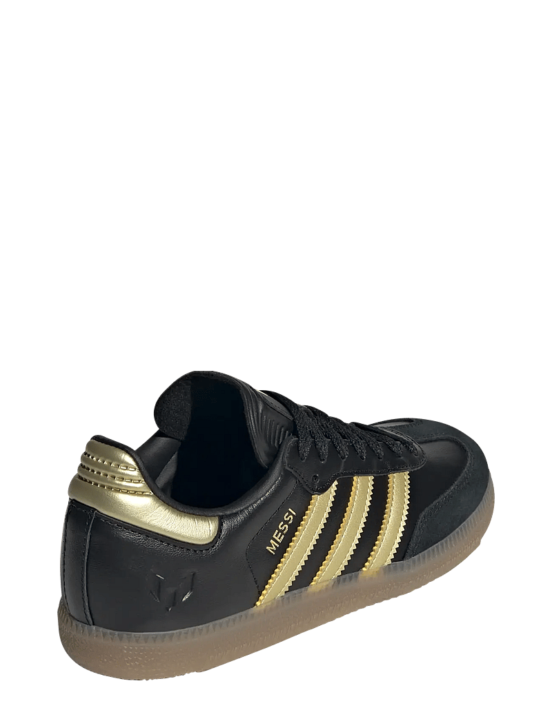 adidas Performance - SAMBA MESSI J - futbola apavi - cblack/goldmt/gum4 - 3