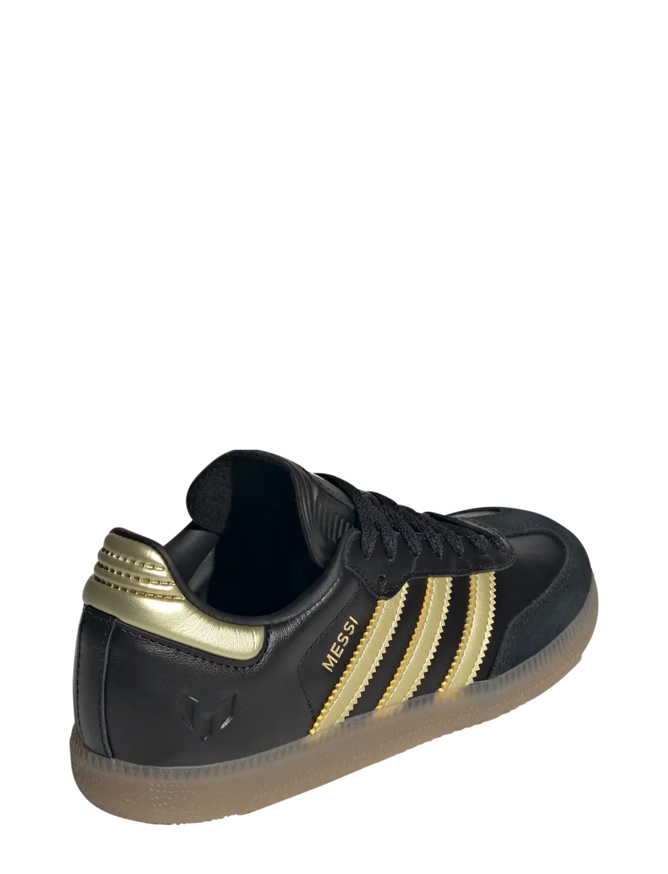 adidas Performance - SAMBA MESSI J - sommerschnäppchen - cblack/goldmt/gum4 - 3