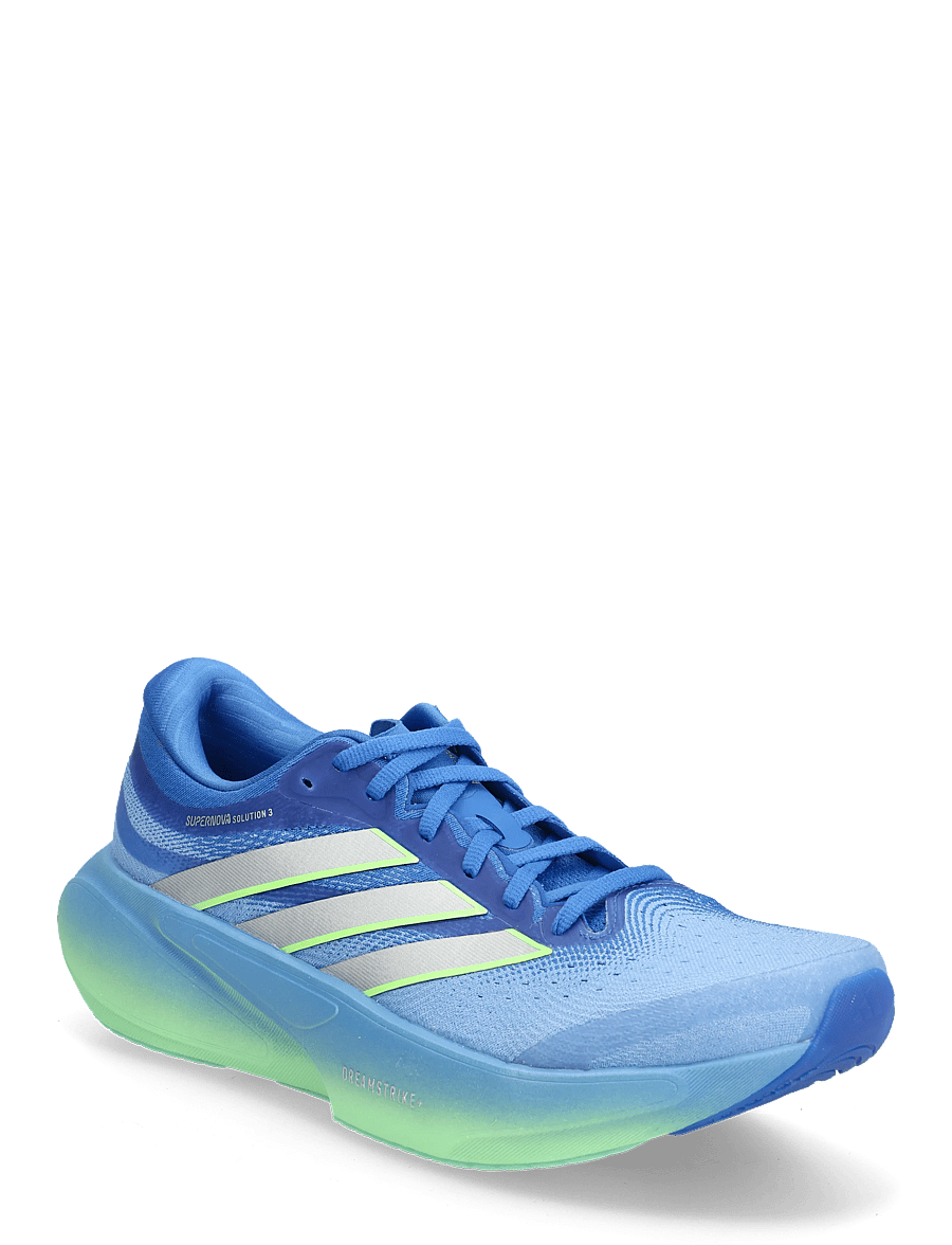 adidas Performance - SUPERNOVA SOLUTION 3 M - löparskor - lucblu/silvmt/limbur - 0