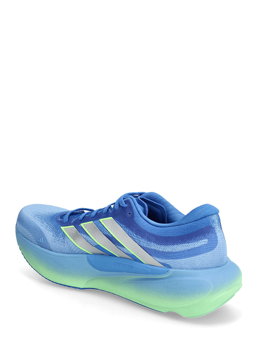 adidas Performance - SUPERNOVA SOLUTION 3 M - löparskor - lucblu/silvmt/limbur - 2