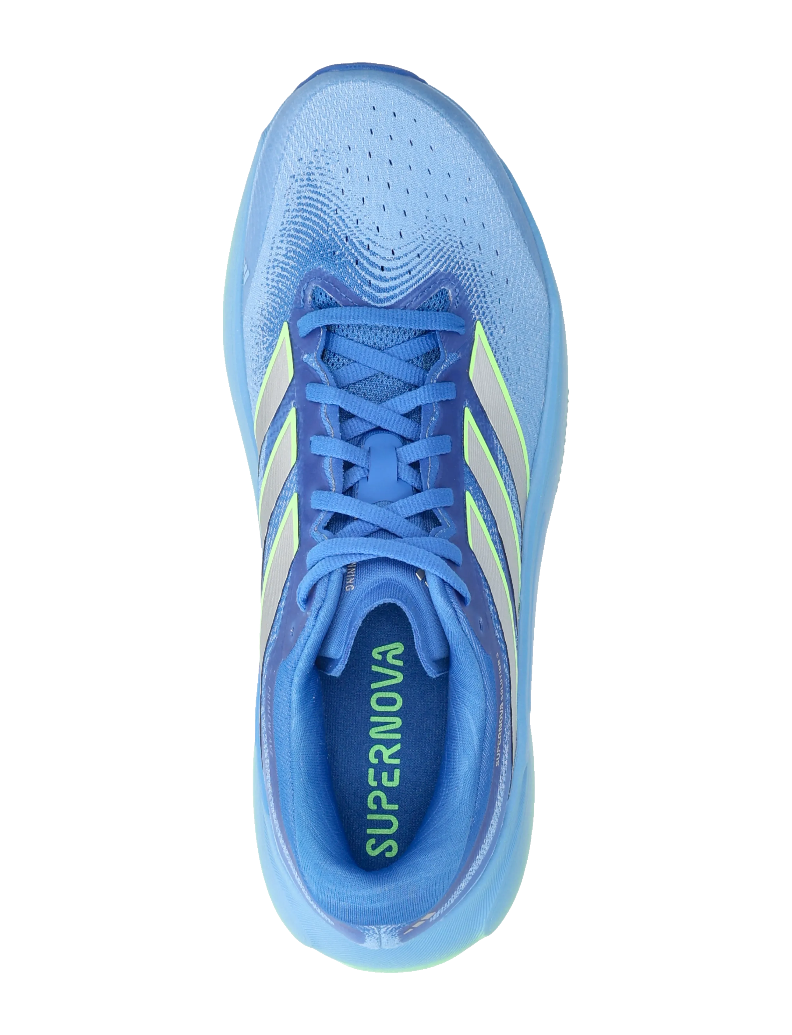 adidas Performance - SUPERNOVA SOLUTION 3 M - löparskor - lucblu/silvmt/limbur - 3