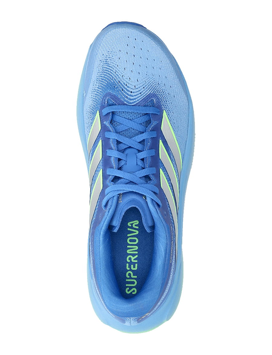 adidas Performance - SUPERNOVA SOLUTION 3 M - löparskor - lucblu/silvmt/limbur - 3