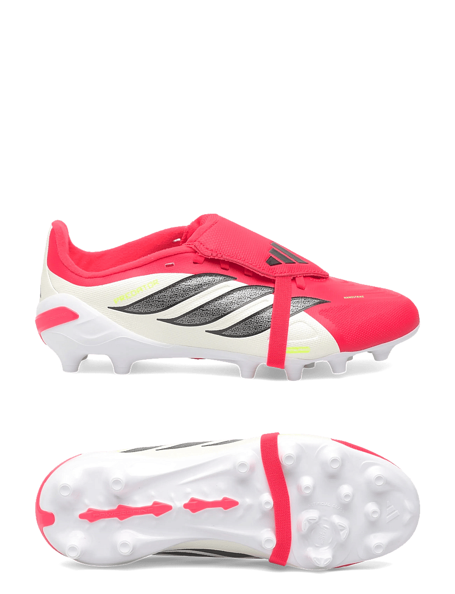 adidas Performance - PREDATOR LEAGUE FT AG J - fótboltaskór - lucred/cblack/ftwwht - 0