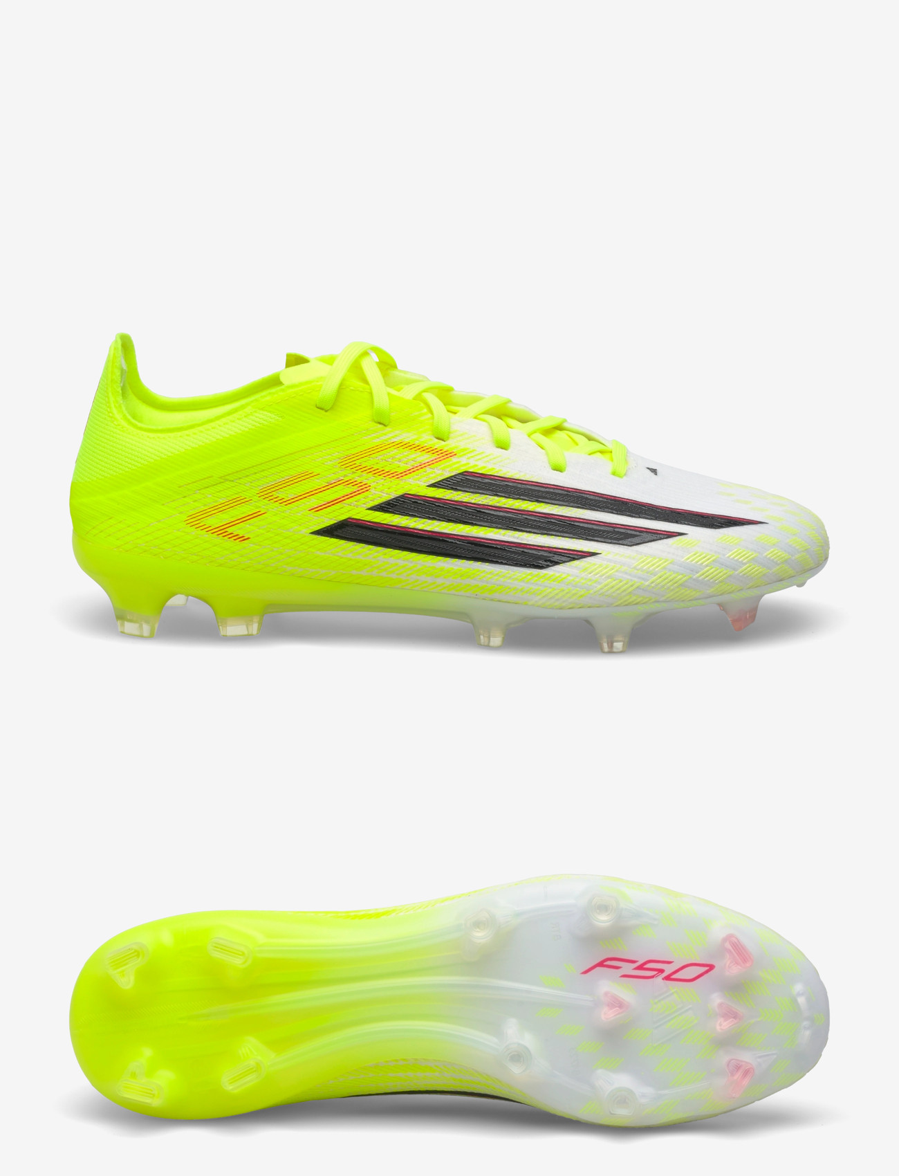 adidas Performance - F50 PRO FG - football boots - tesoye/cblack/lucred - 0