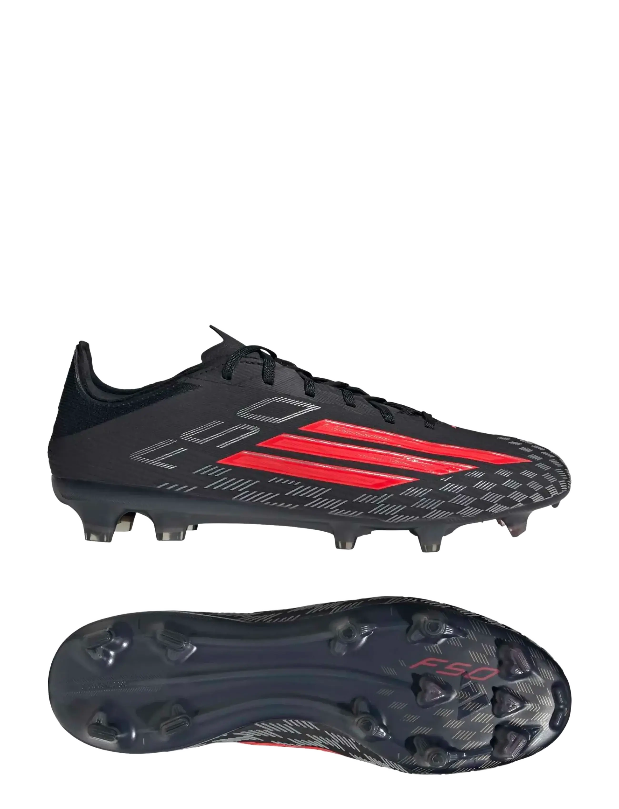 adidas Performance F50 PRO FG - adidas - CBLACK/LUCRED/CBLACK / black