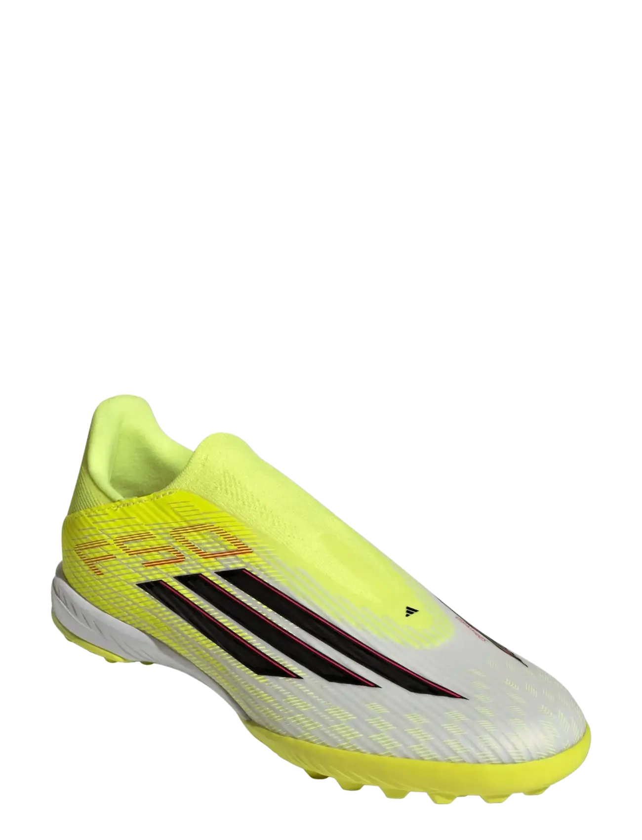 adidas Performance F50 LEAGUE LL TF - Fußballstiefel - TESOYE/CBLACK/LUCRED / yellow