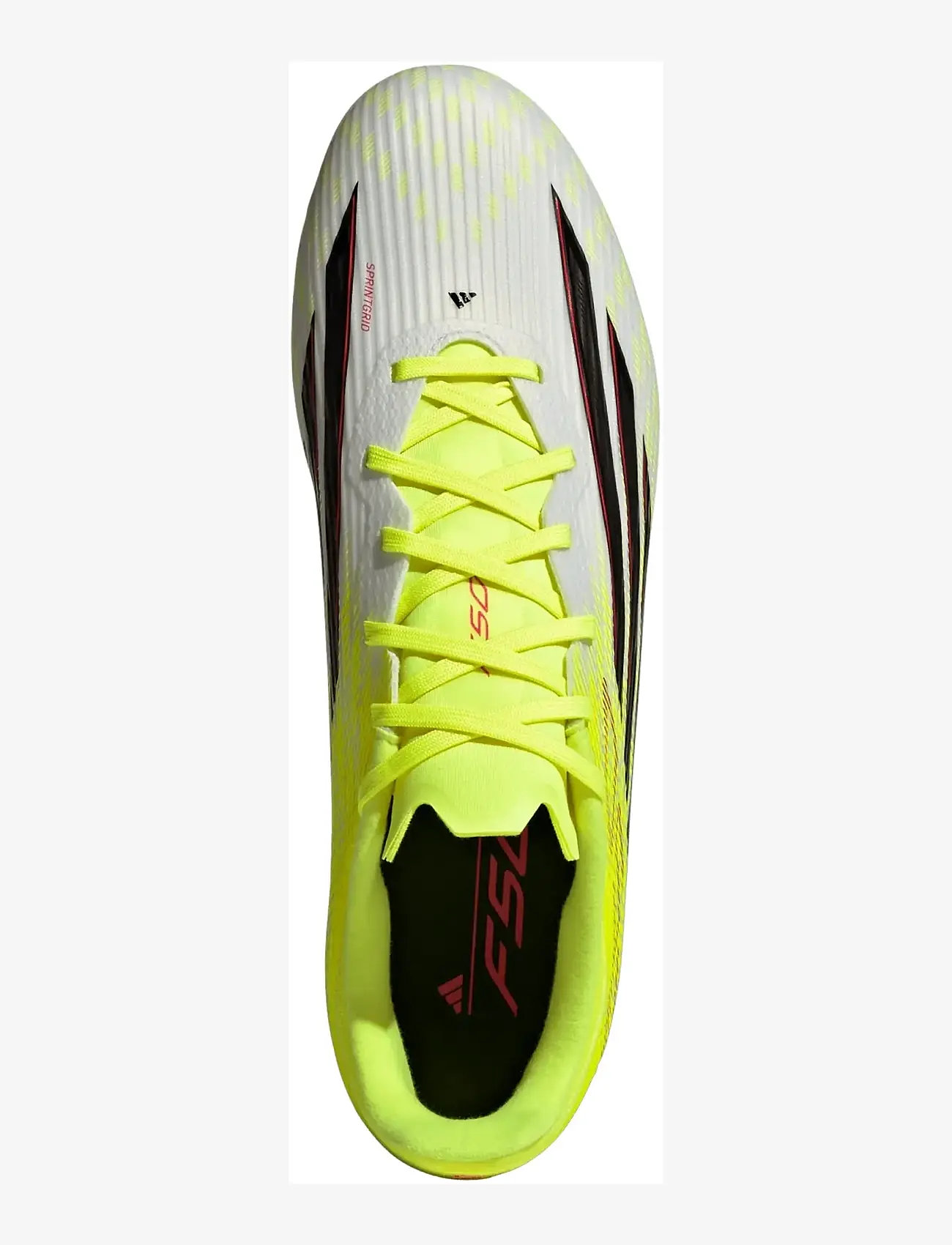 adidas Performance - F50 LEAGUE FG/MG - fodboldstøvler - tesoye/cblack/lucred - 4