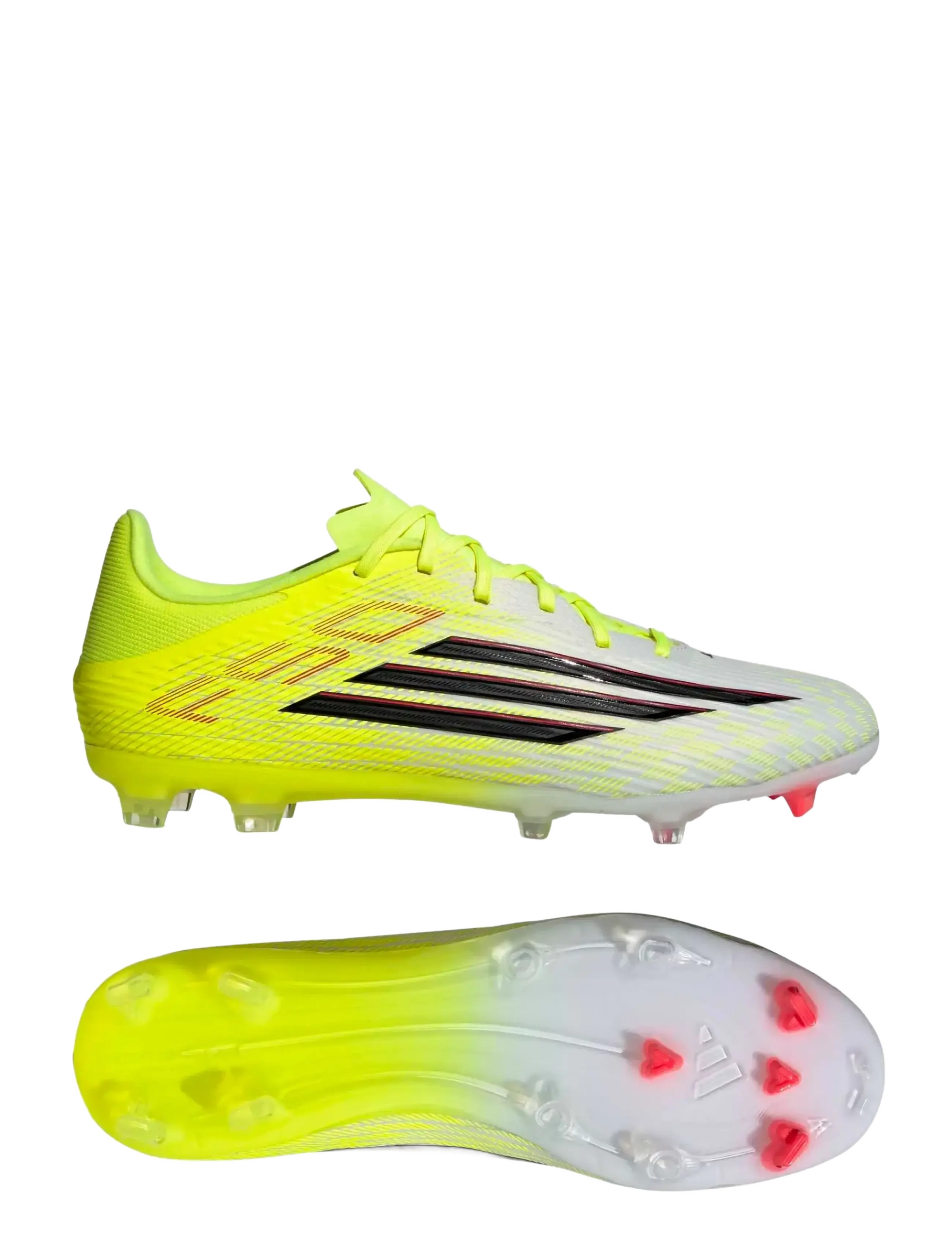 adidas Performance F50 LEAGUE FG/MG - Deals - TESOYE/CBLACK/LUCRED / yellow