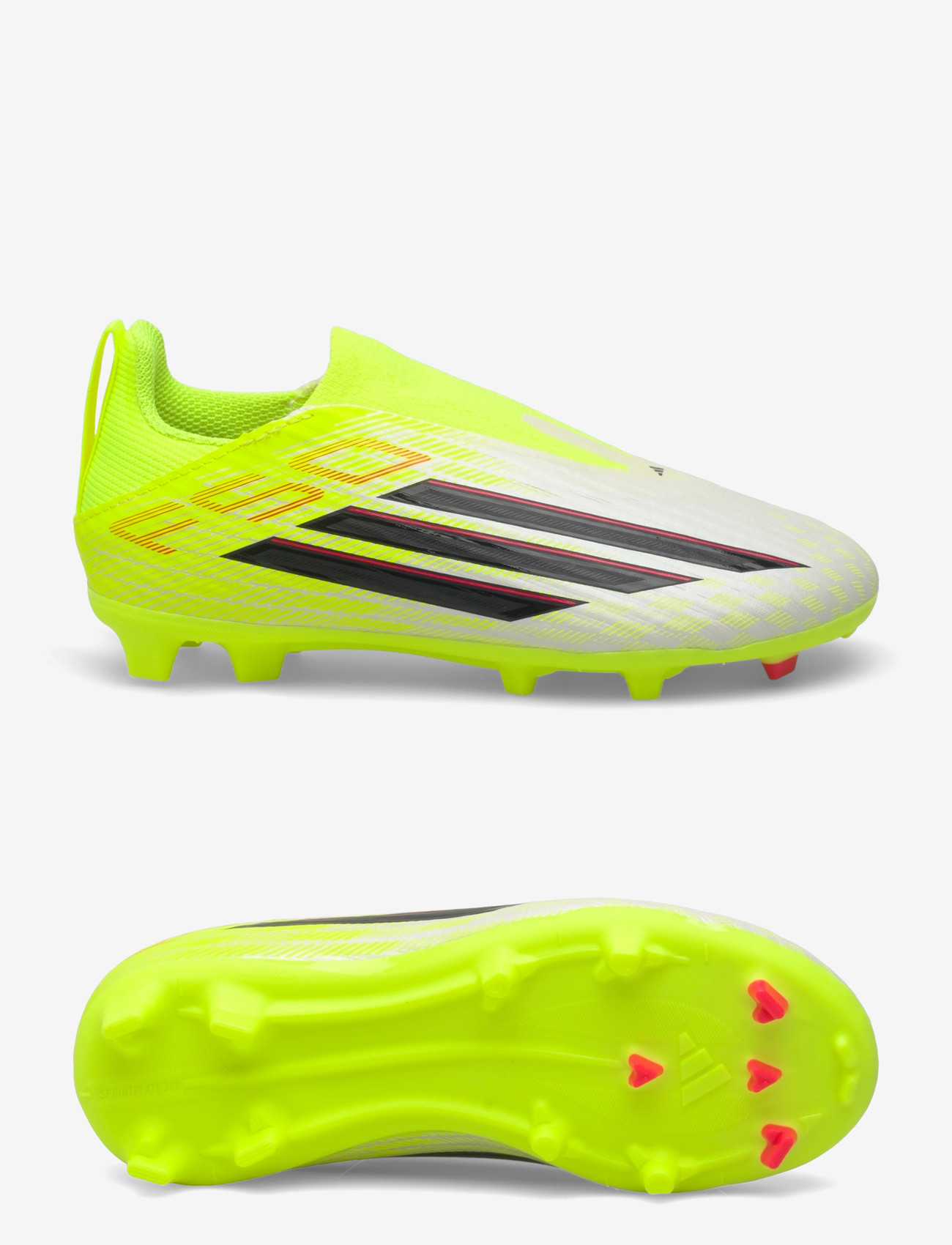 adidas Performance - F50 LEAGUE LL FG/MG J - fußballstiefel - tesoye/cblack/lucred - 0