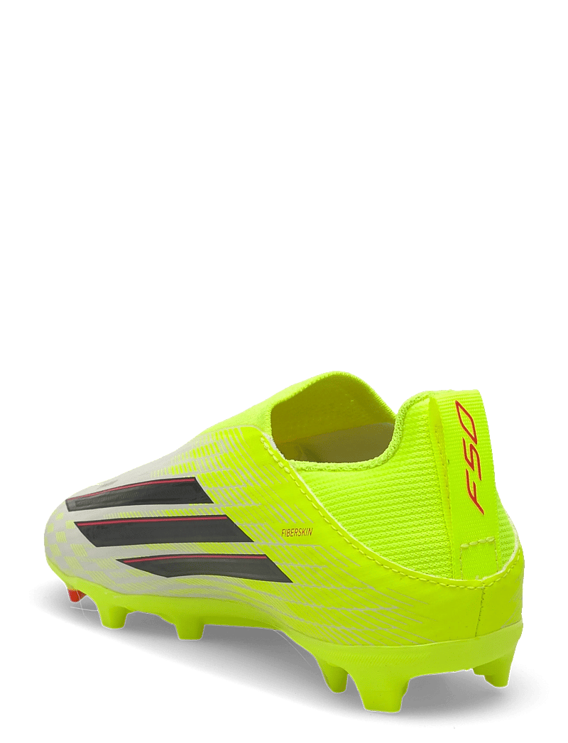 adidas Performance - F50 LEAGUE LL FG/MG J - fußballstiefel - tesoye/cblack/lucred - 2