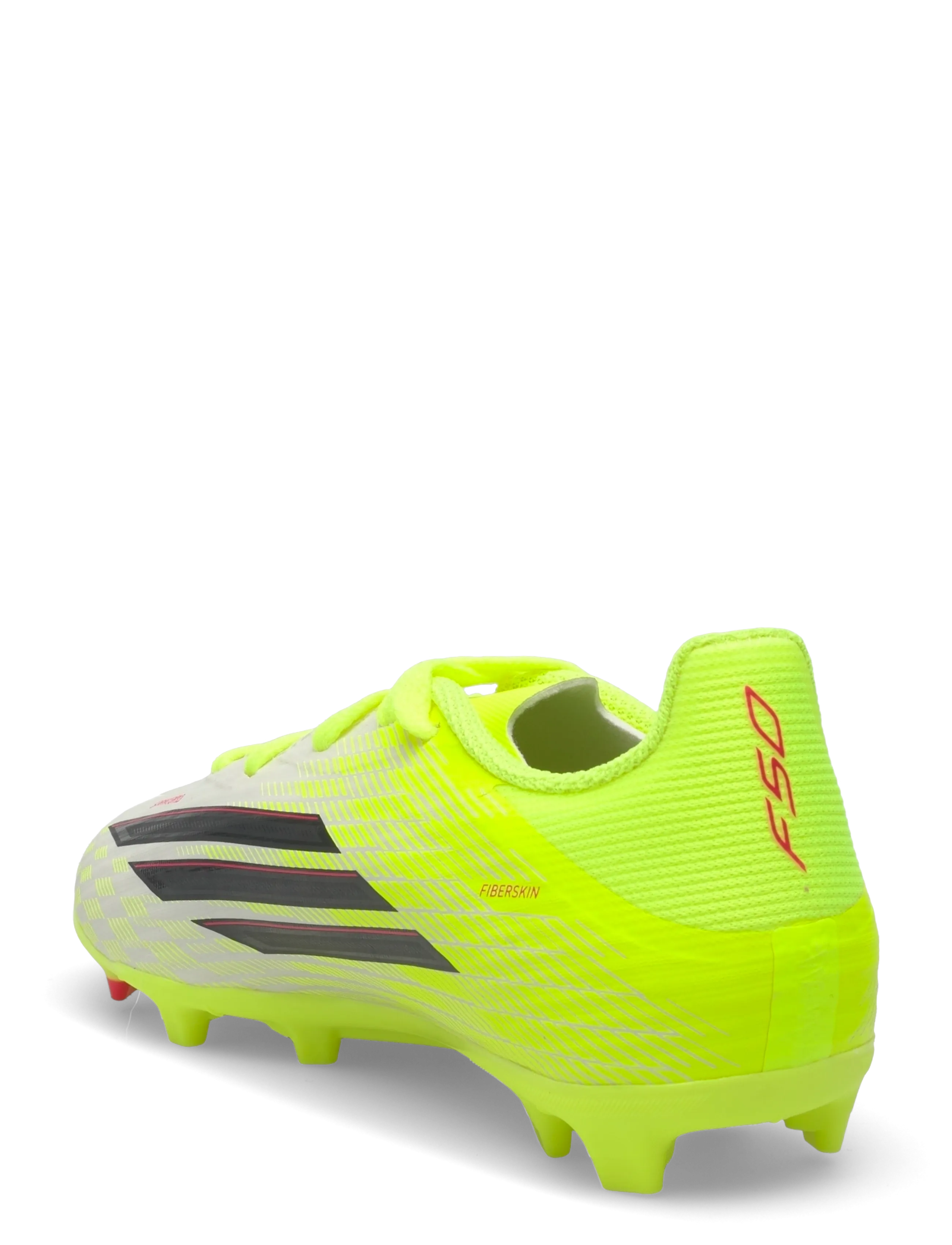 adidas Performance - F50 LEAGUE FG/MG J - gode sommertilbud - tesoye/cblack/lucred - 2