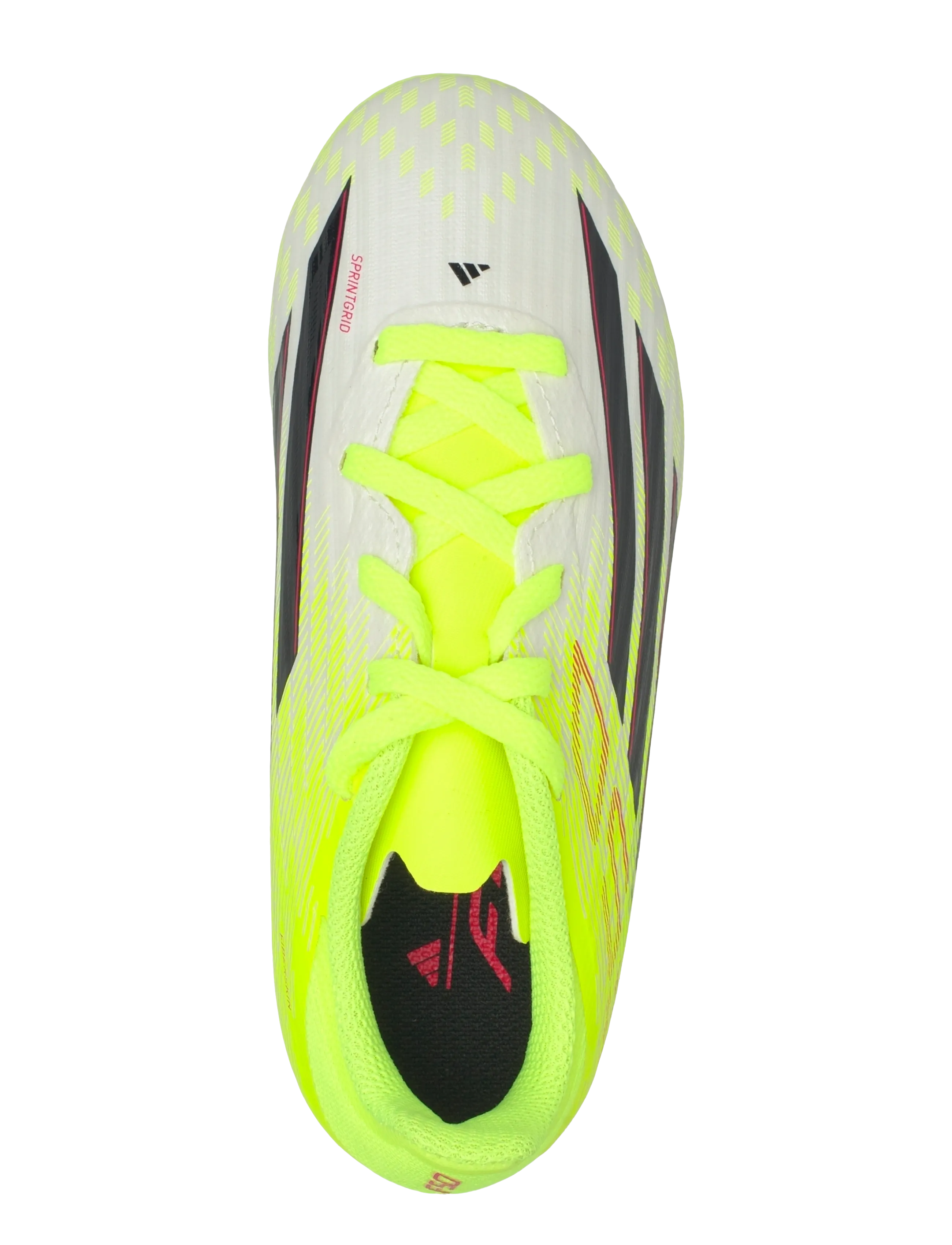adidas Performance - F50 LEAGUE FG/MG J - gode sommertilbud - tesoye/cblack/lucred - 3