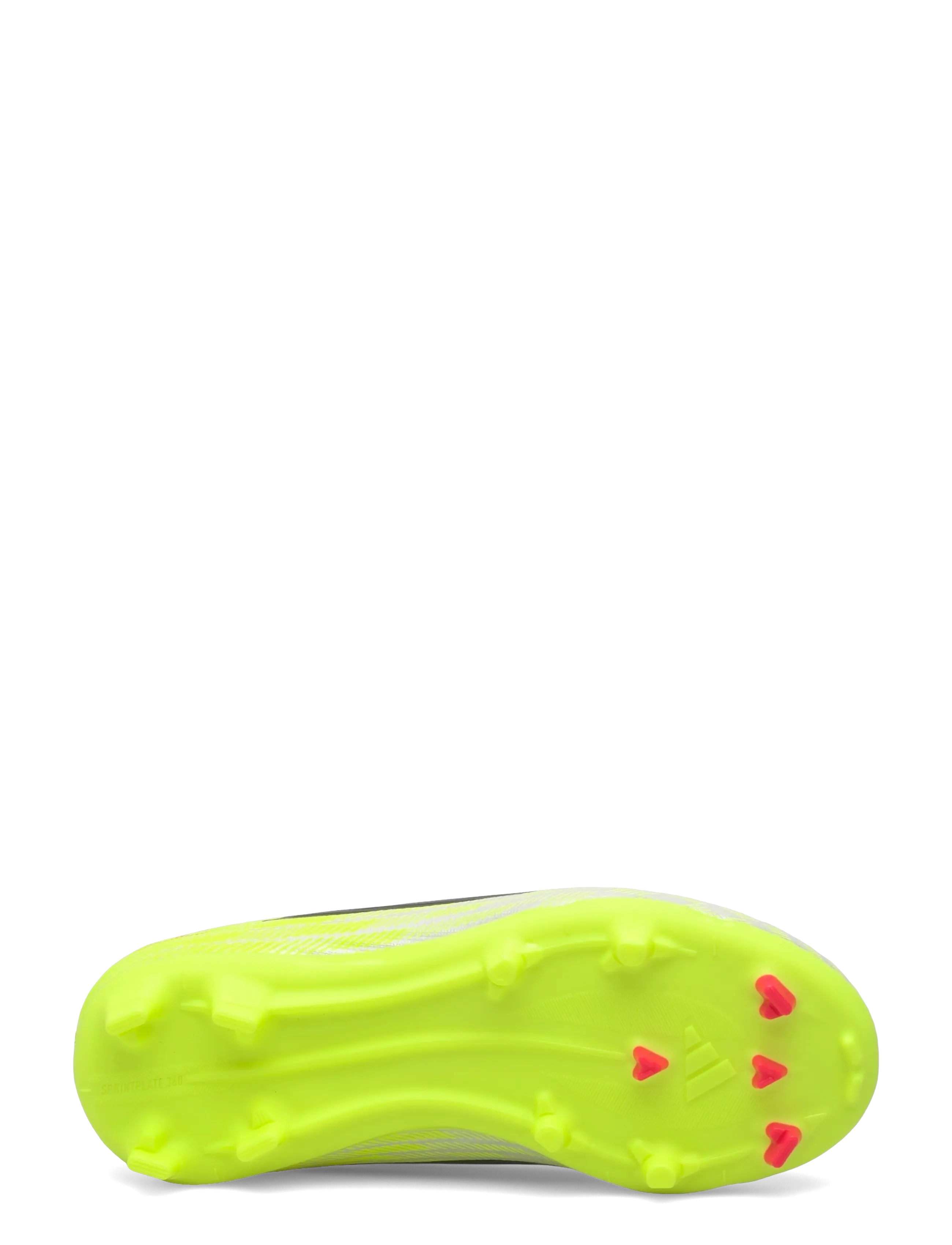 adidas Performance - F50 LEAGUE FG/MG J - gode sommertilbud - tesoye/cblack/lucred - 4