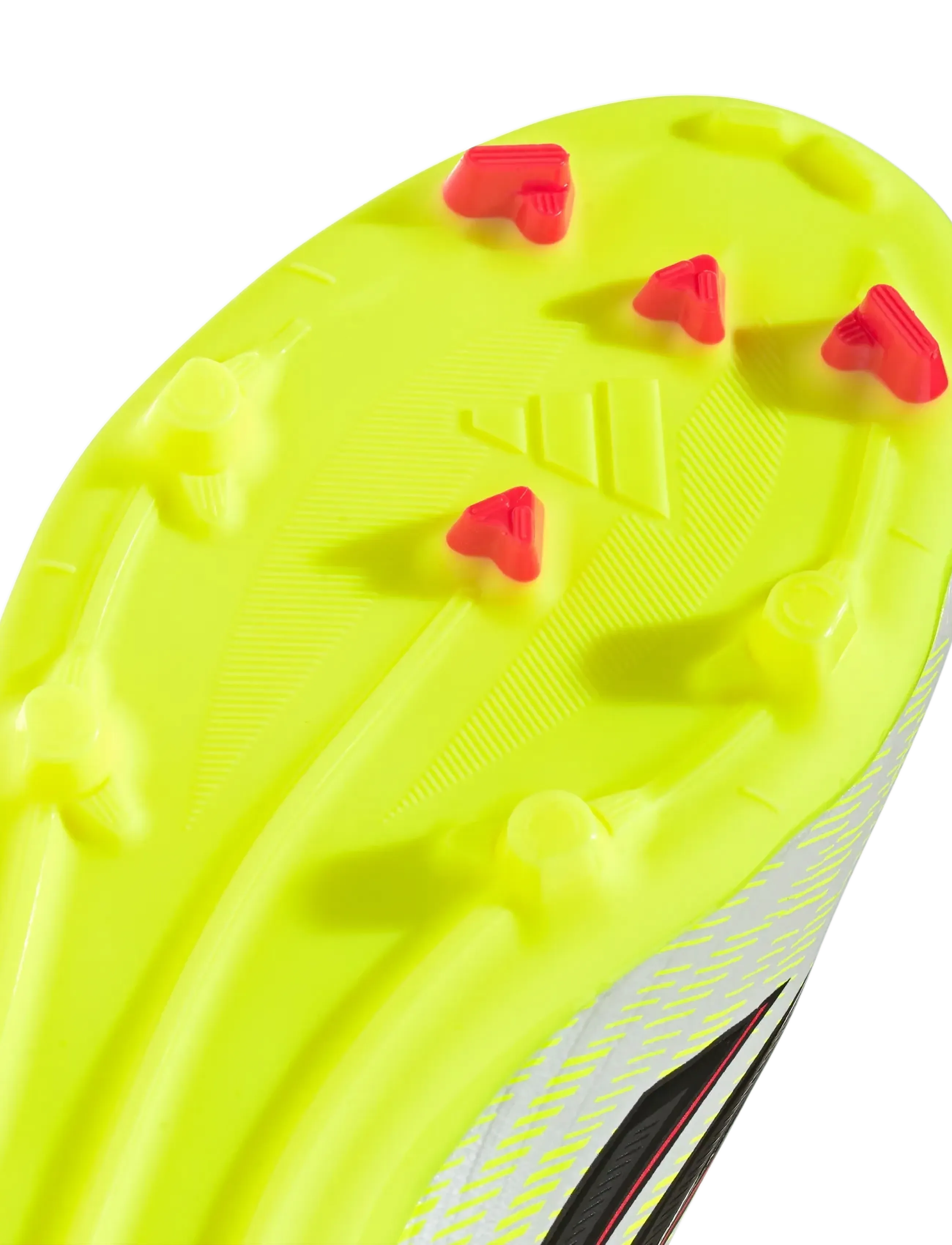 adidas Performance - F50 LEAGUE FG/MG J - gode sommertilbud - tesoye/cblack/lucred - 5
