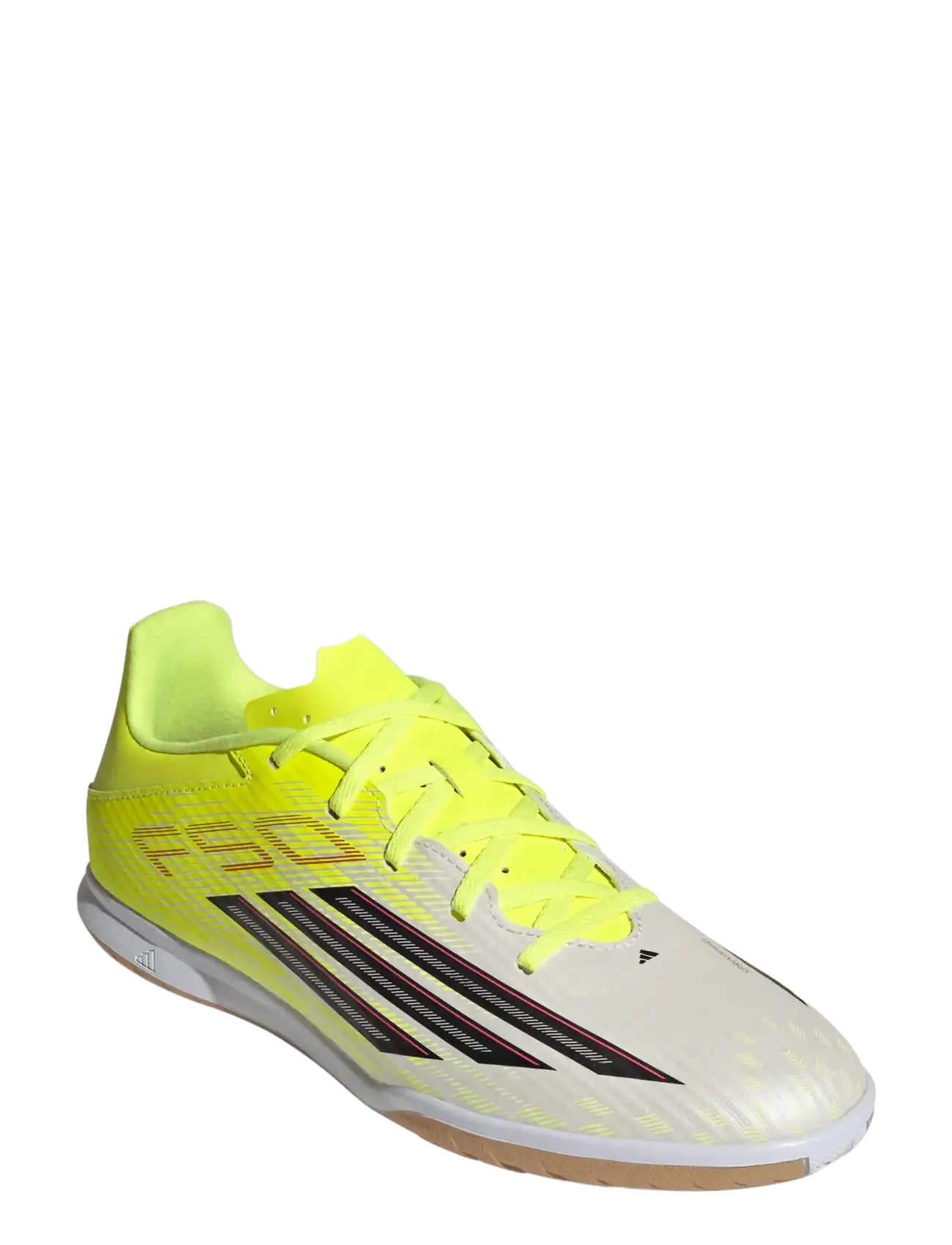 adidas Performance F50 CLUB IN - adidas - TESOYE/CBLACK/LUCRED / yellow