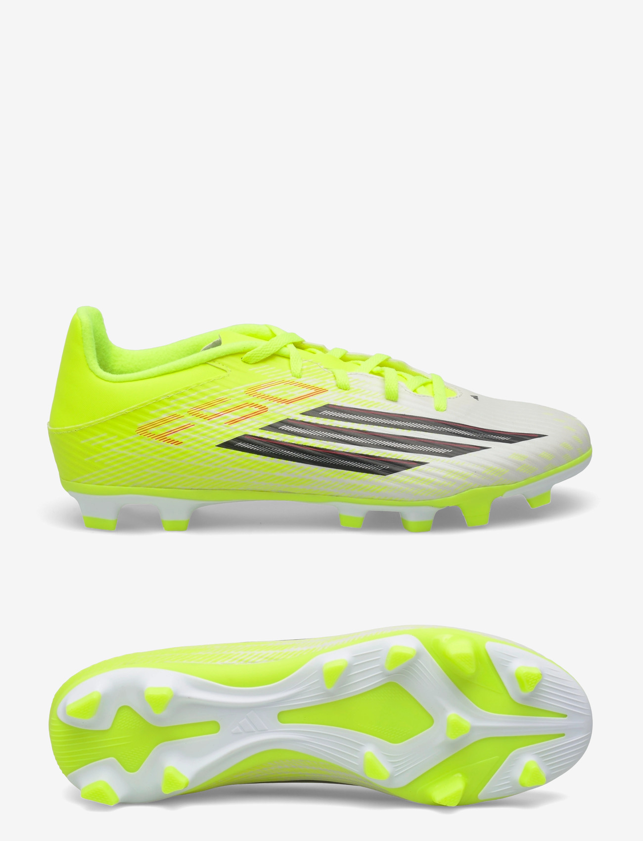 adidas Performance - F50 CLUB FG/MG - fotbollsskor - tesoye/cblack/lucred - 0
