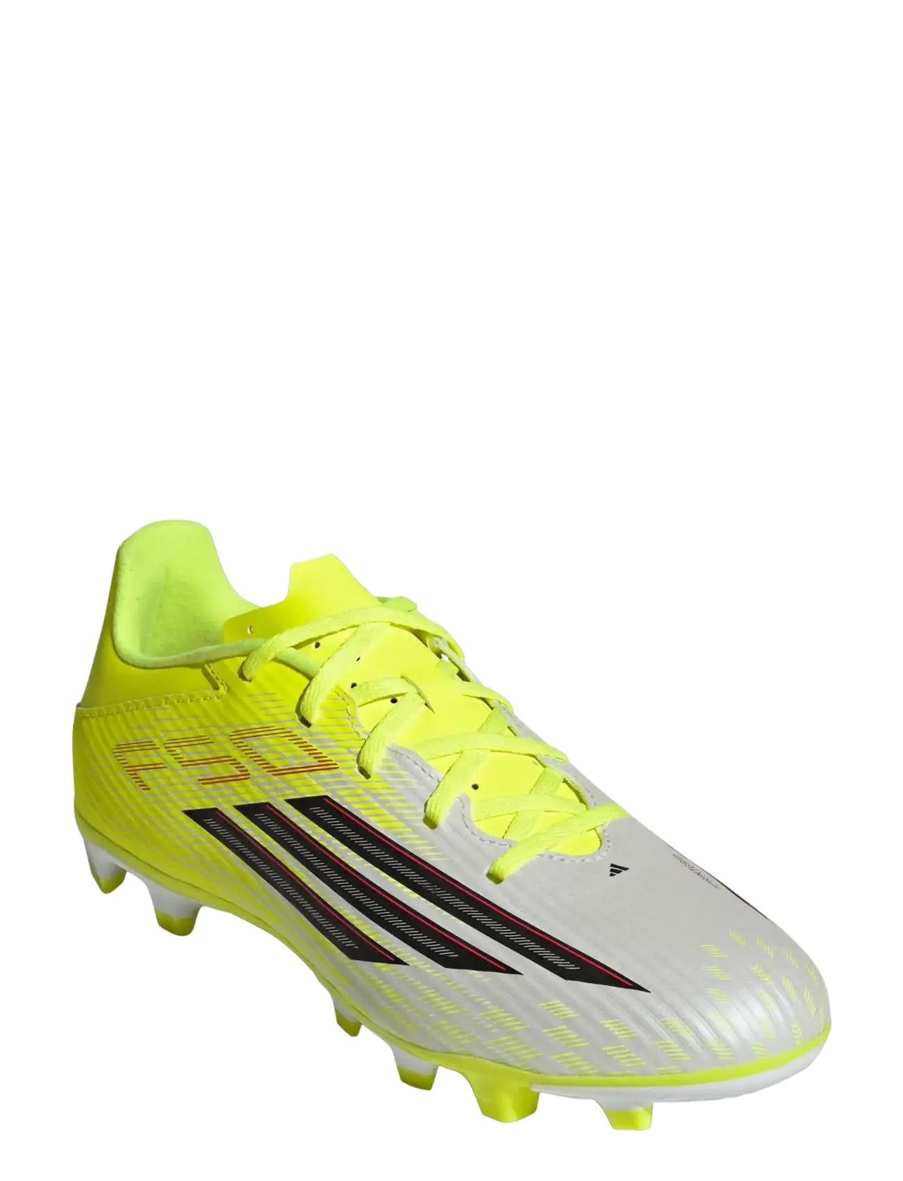 adidas Performance F50 CLUB FG/MG - Futbolas - TESOYE/CBLACK/LUCRED / yellow