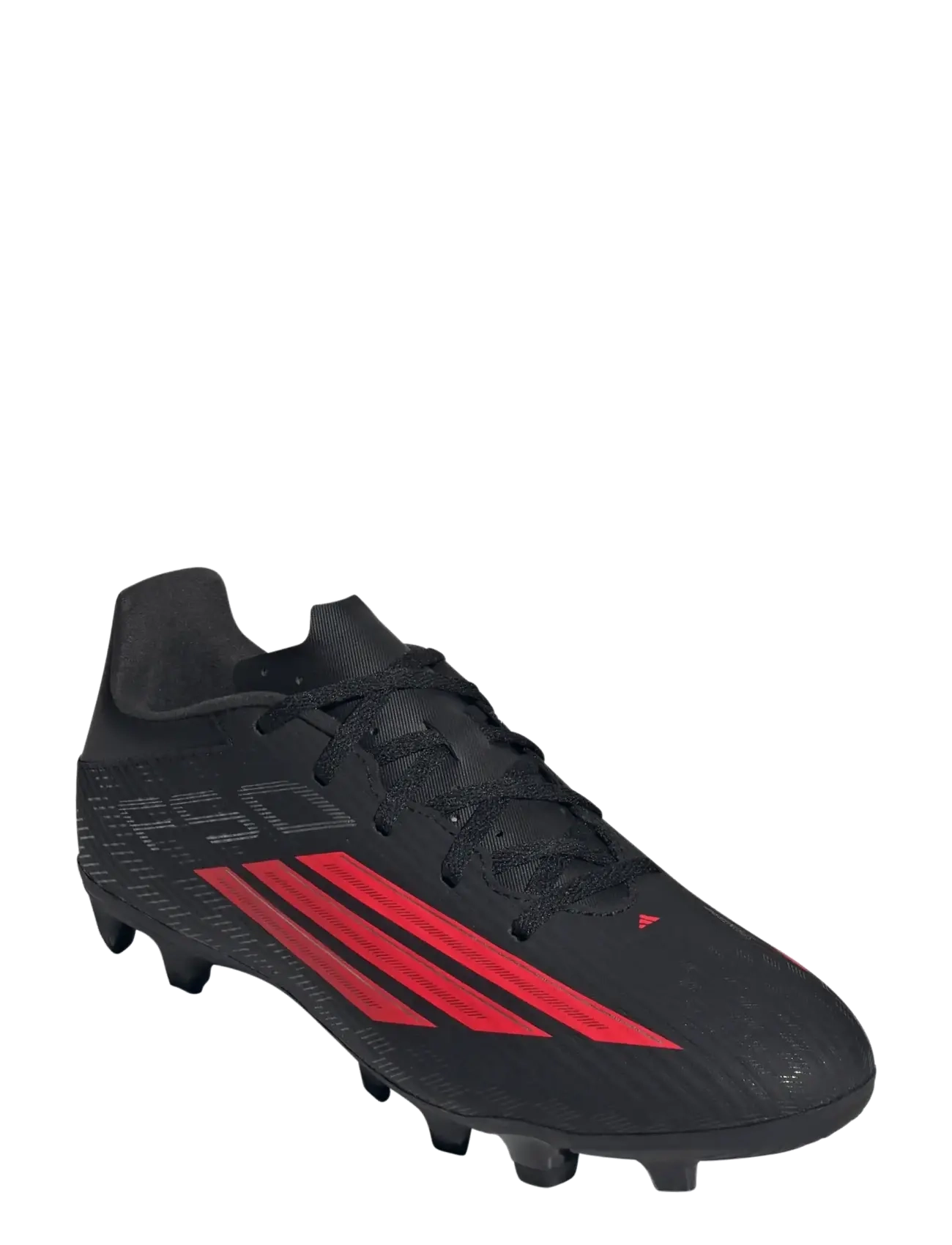 adidas Performance F50 CLUB FG/MG - adidas - CBLACK/LUCRED/CBLACK / black