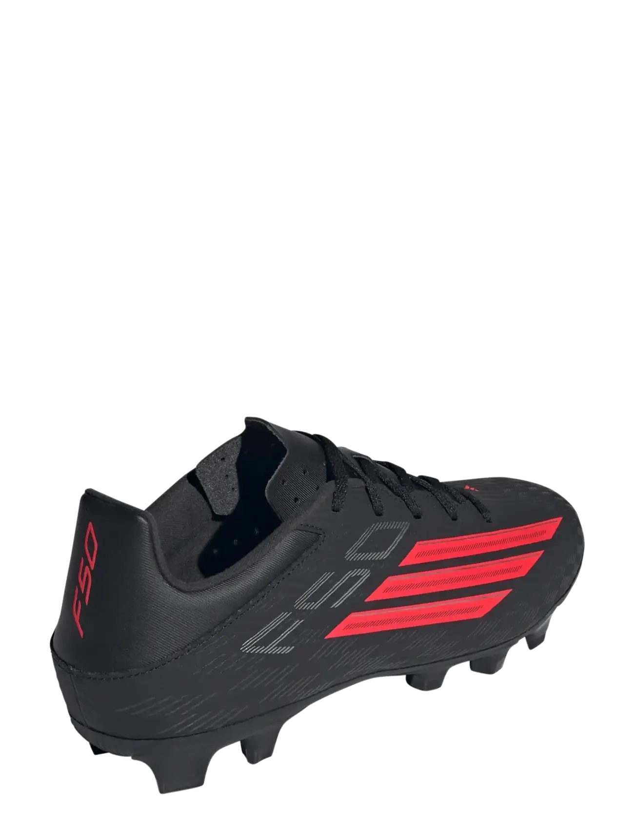 adidas Performance - F50 CLUB FG/MG - jalgpalli puutsad - cblack/lucred/cblack - 3