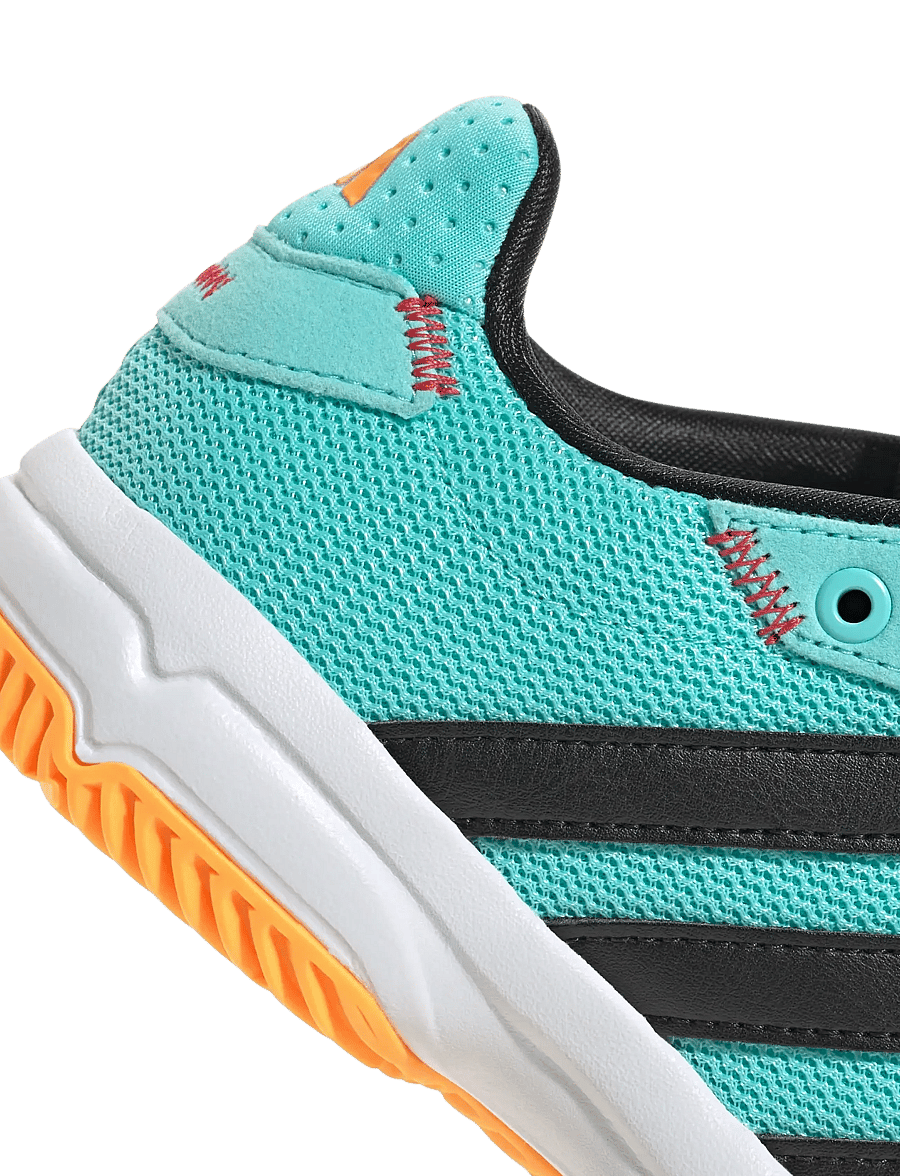 adidas Performance - Stabil Jr - laufschuhe - flaaqu/cblack/ftwwht - 5