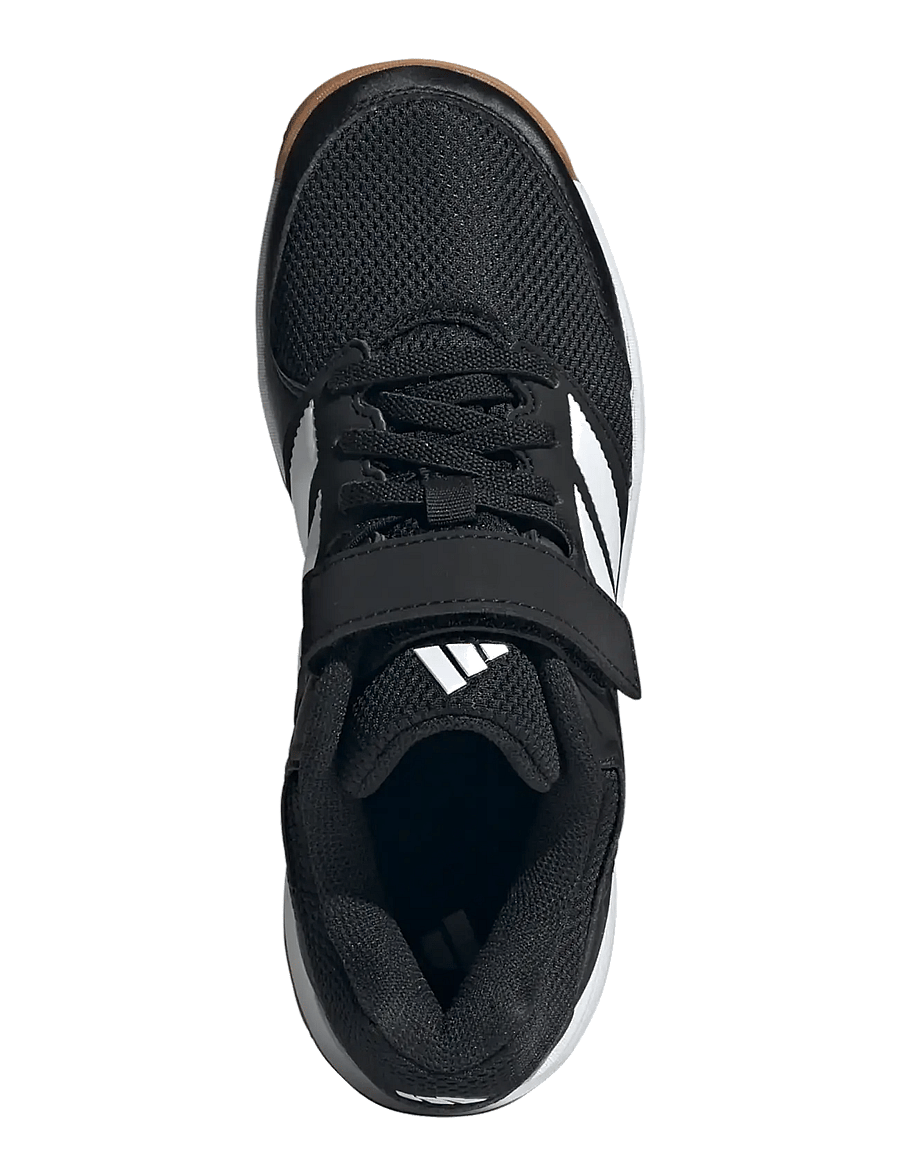 adidas Performance - Speedcourt K Velcro - löparskor - cblack/ftwwht/cblack - 4