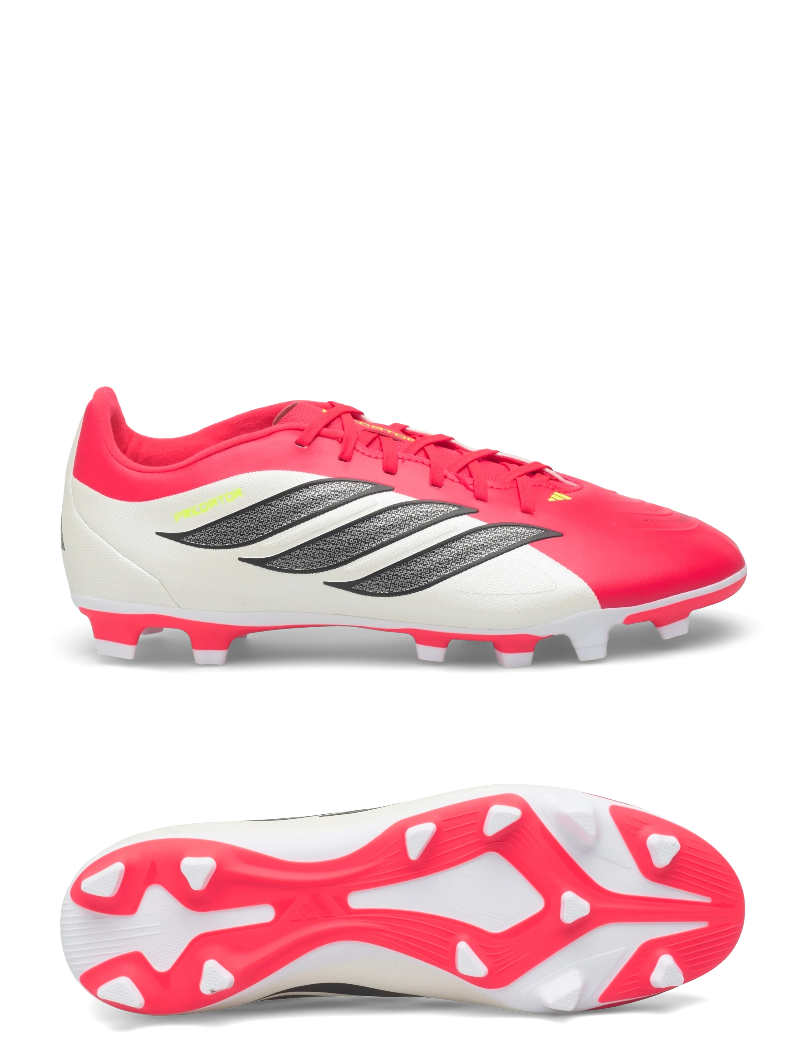 PREDATOR CLUB FG/MG - LUCRED/CBLACK/FTWWHT