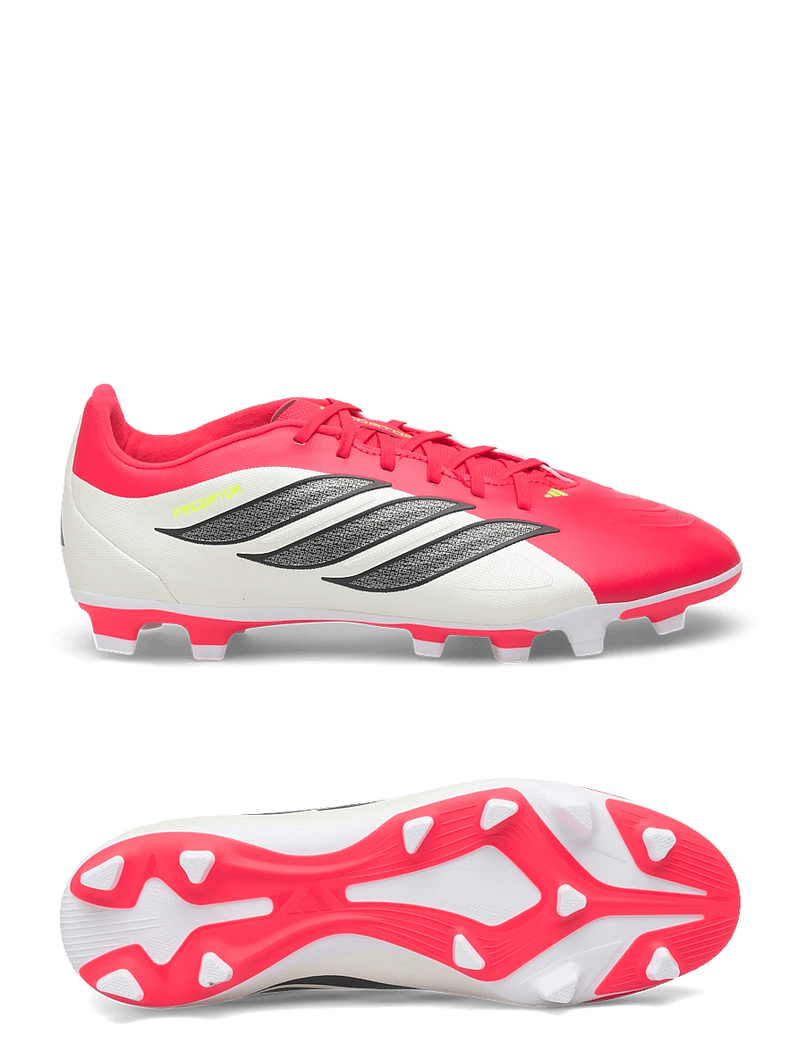 adidas Performance - PREDATOR CLUB FG/MG - jalgpalli puutsad - lucred/cblack/ftwwht - 0