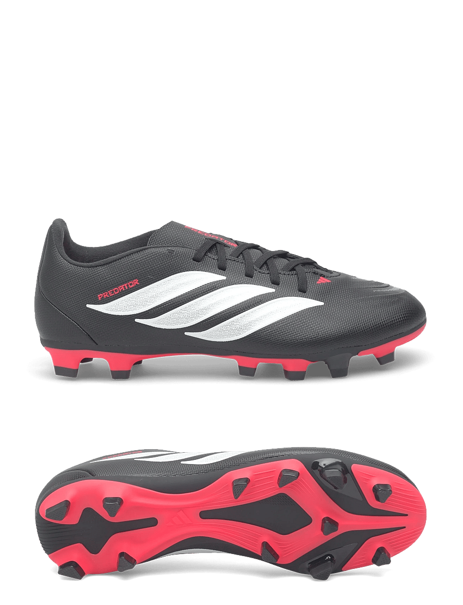 adidas Performance - PREDATOR CLUB FG/MG - jalgpalli puutsad - cblack/ftwwht/lucred - 0