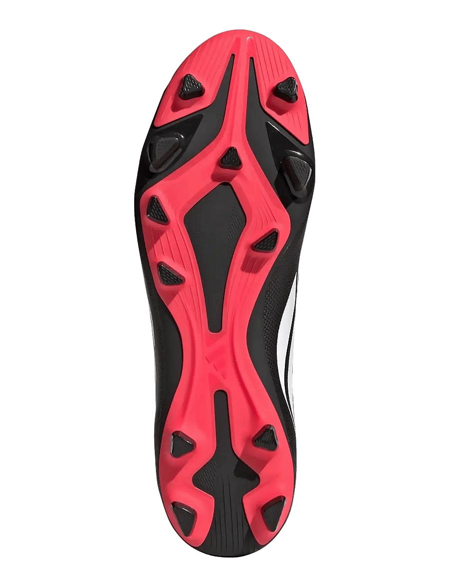 adidas Performance - PREDATOR CLUB FG/MG - jalgpalli puutsad - cblack/ftwwht/lucred - 5