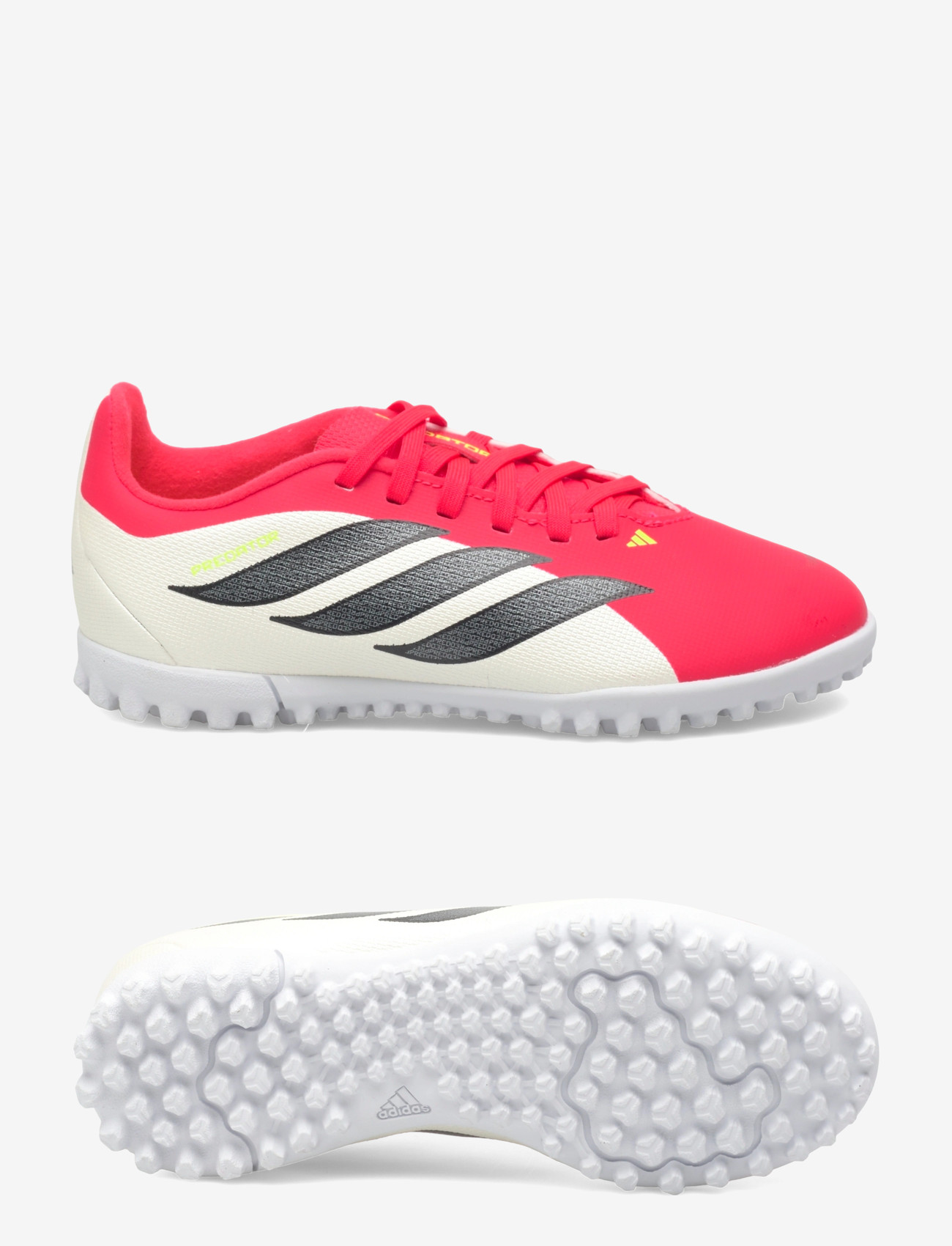 adidas Performance - PREDATOR CLUB TF J - fodboldstøvler - lucred/cblack/ftwwht - 1