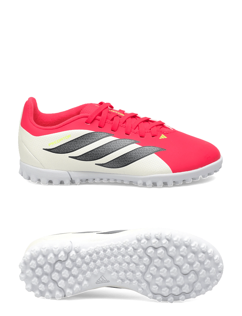 adidas Performance - PREDATOR CLUB TF J - fodboldstøvler - lucred/cblack/ftwwht - 1