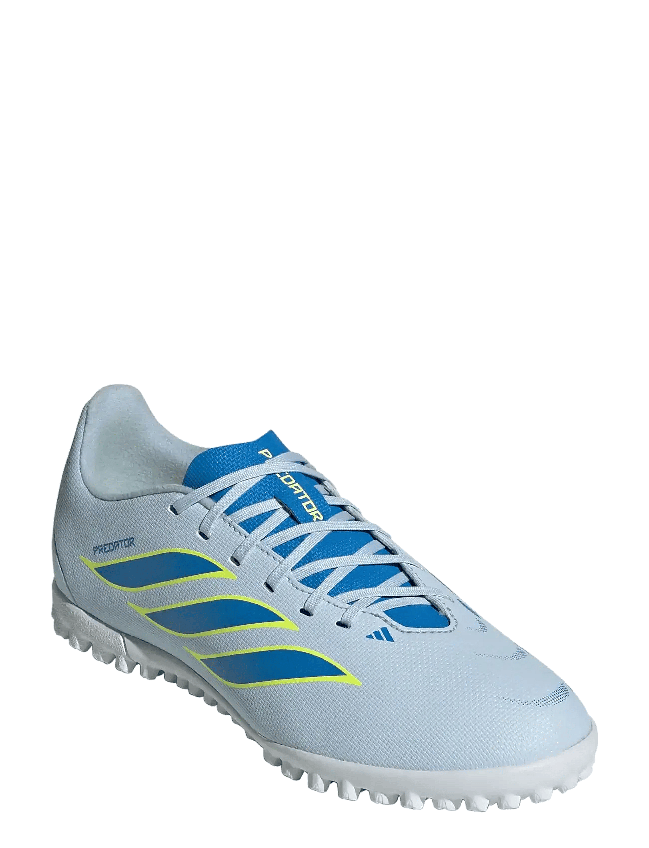 Predator Club Tf Ice Cold Precision - Crystal Sky/ray Blue/gul Barn - Turf (Tf), størrelse 38⅔
