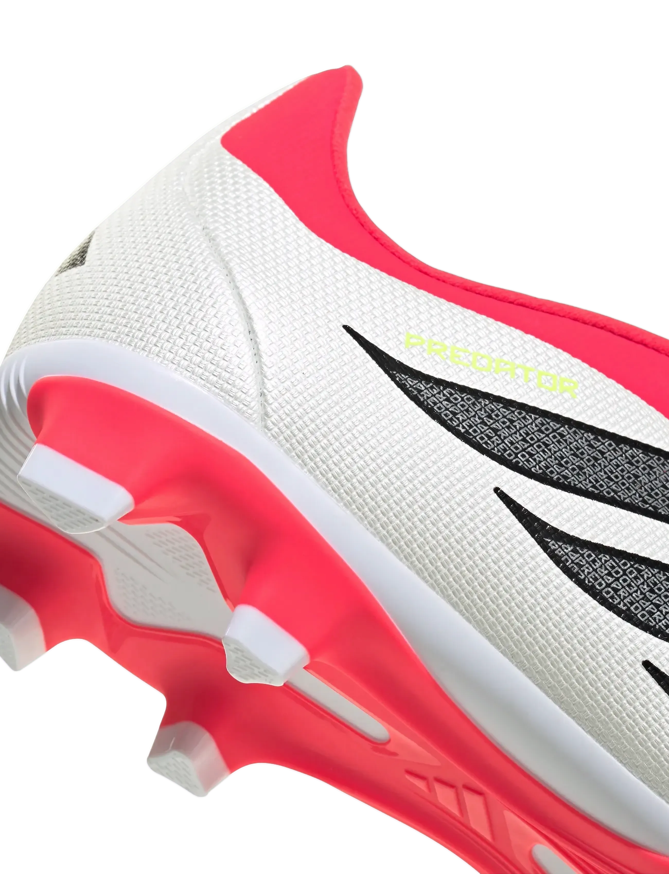 adidas Performance - PREDATOR CLUB FG/MG J - fodboldstøvler - lucred/cblack/ftwwht - 5