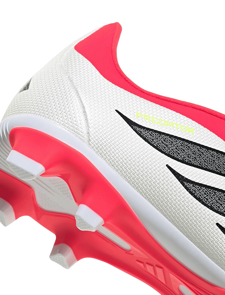 adidas Performance - PREDATOR CLUB FG/MG J - fodboldstøvler - lucred/cblack/ftwwht - 5