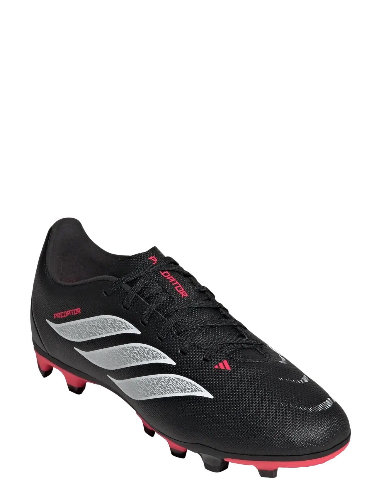 PREDATOR CLUB FG/MG J - CBLACK/FTWWHT/LUCRED